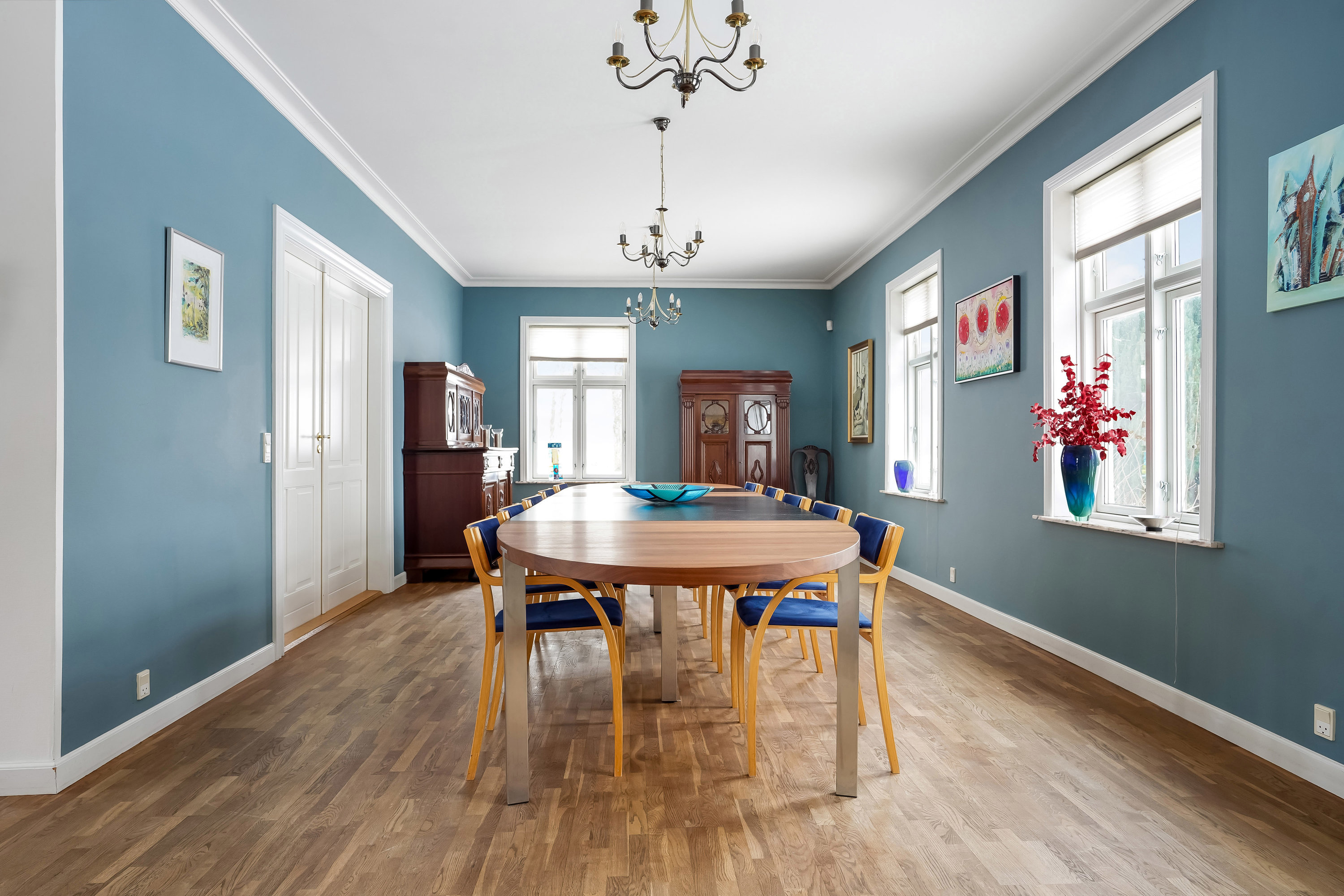 Fremhævet stue billede i fuldskærmstilstand. Billede af Tofthøjvej 41, Tofthøj, 7321 Gadbjerg