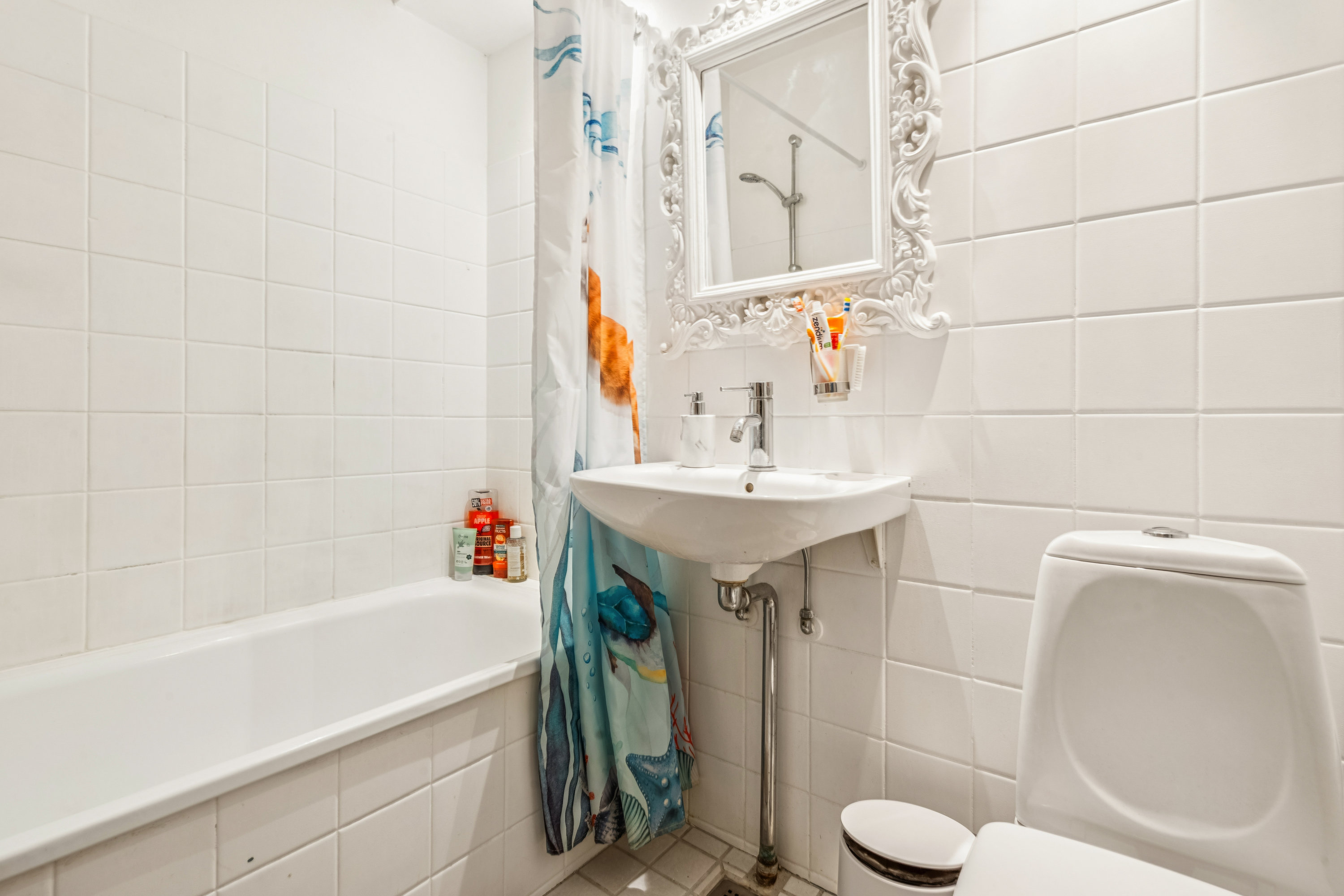 Fremhævet badeværelse billede i fuldskærmstilstand. Billede af Murskeen 1, 2. 6., Høje Taastrup, 2630 Taastrup