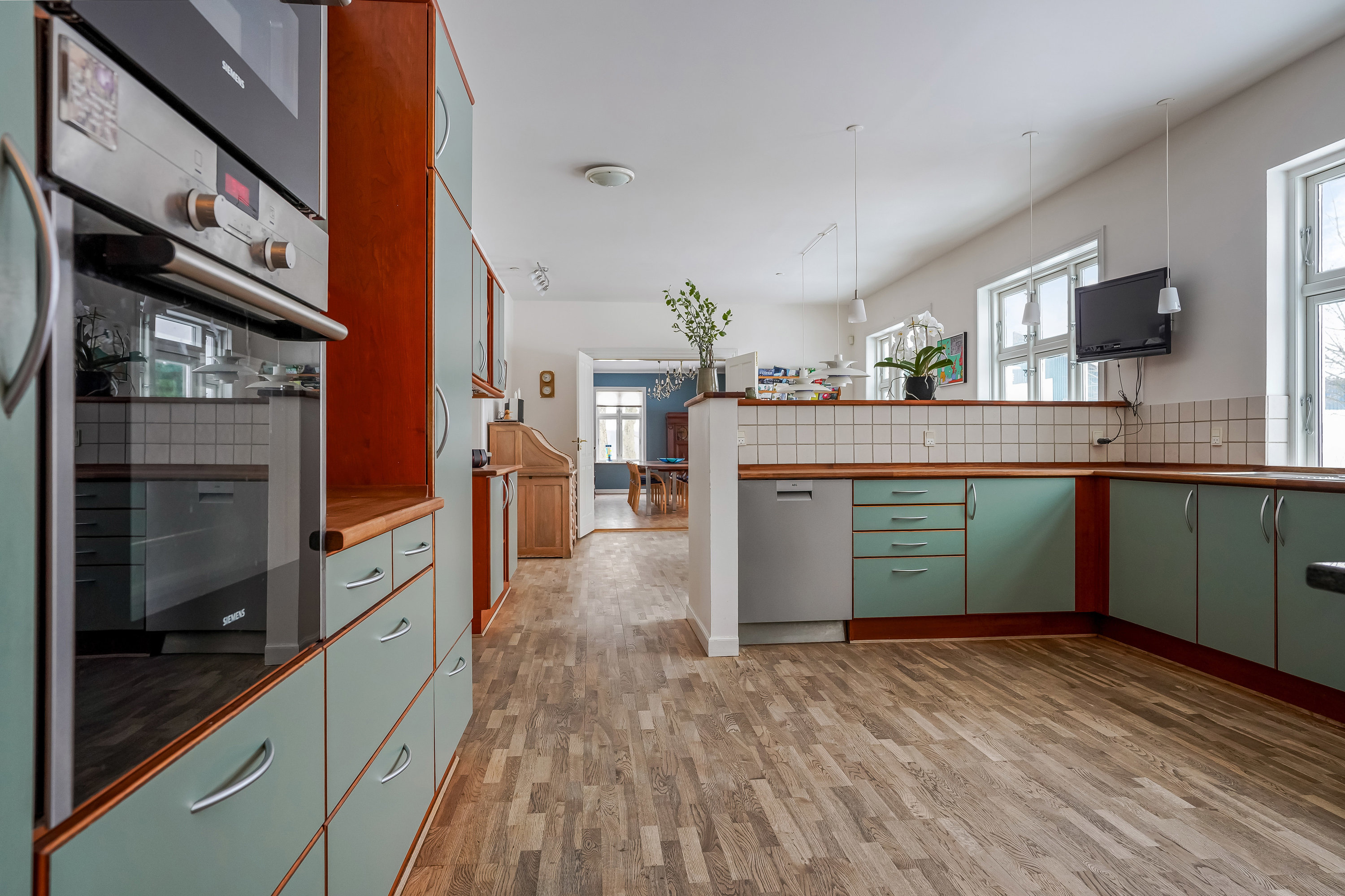 Fremhævet køkken billede i fuldskærmstilstand. Billede af Tofthøjvej 41, Tofthøj, 7321 Gadbjerg