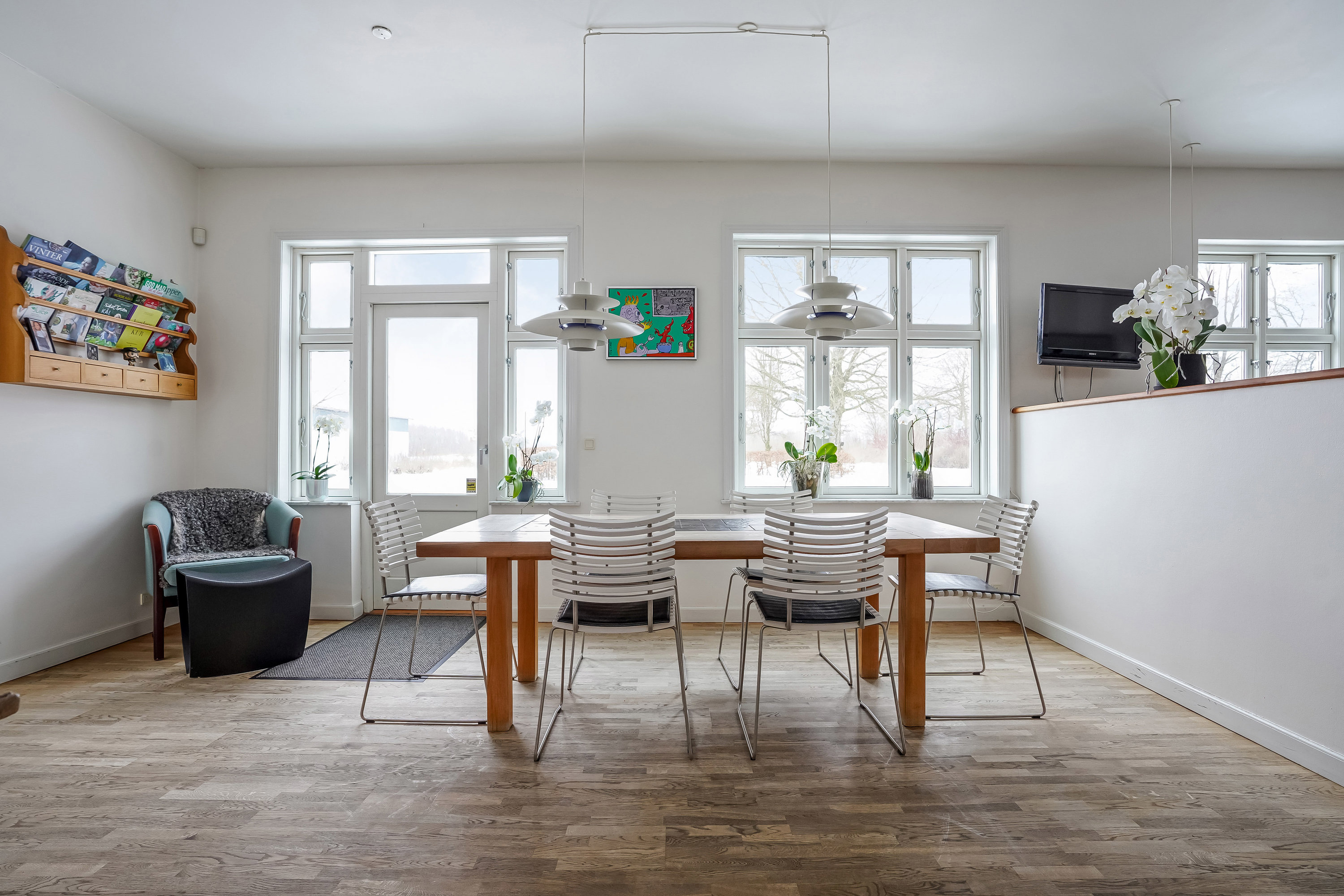 Fremhævet stue billede i fuldskærmstilstand. Billede af Tofthøjvej 41, Tofthøj, 7321 Gadbjerg