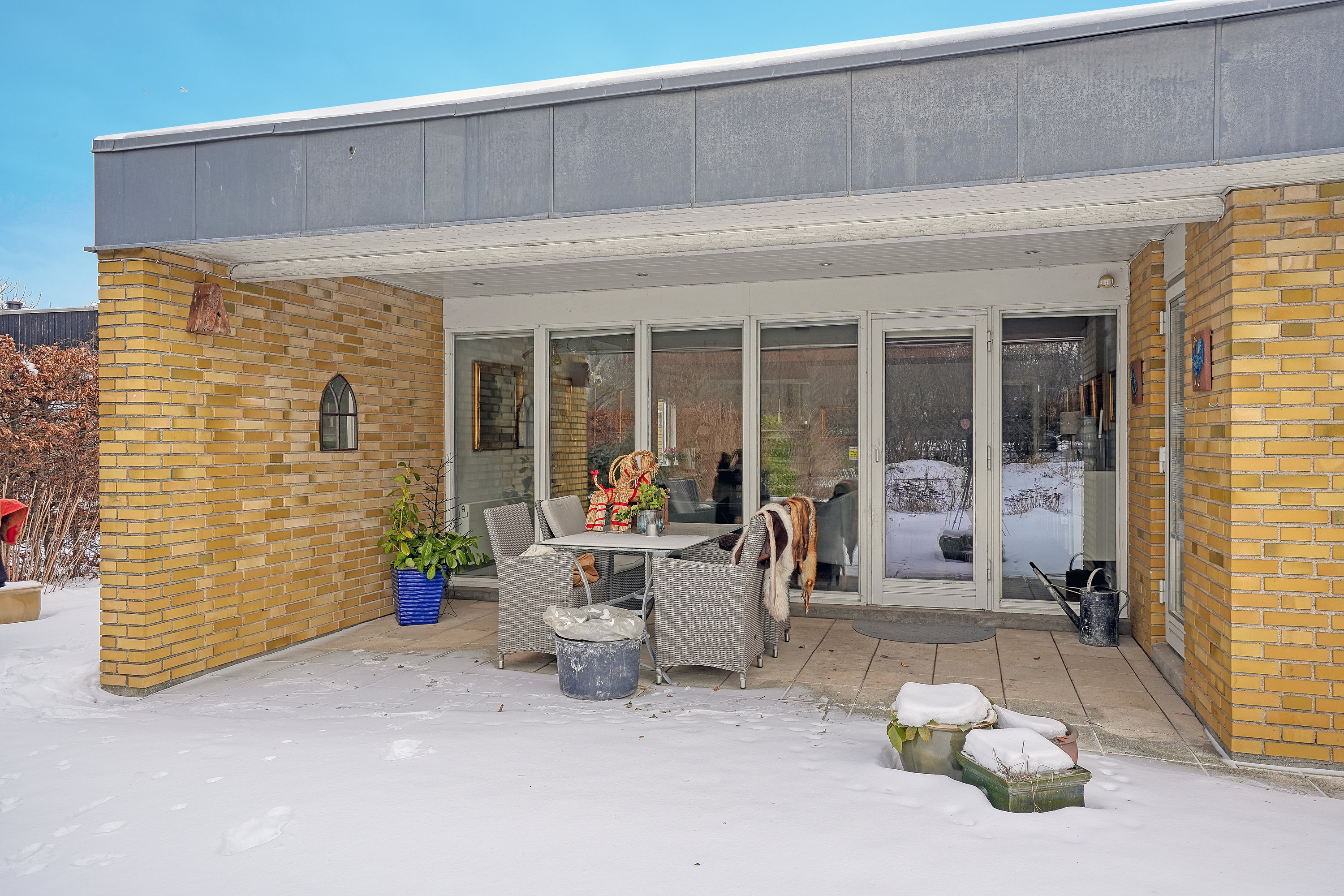 Fremhævet terrasse billede i fuldskærmstilstand. Billede af Dalen 8, 4300 Holbæk