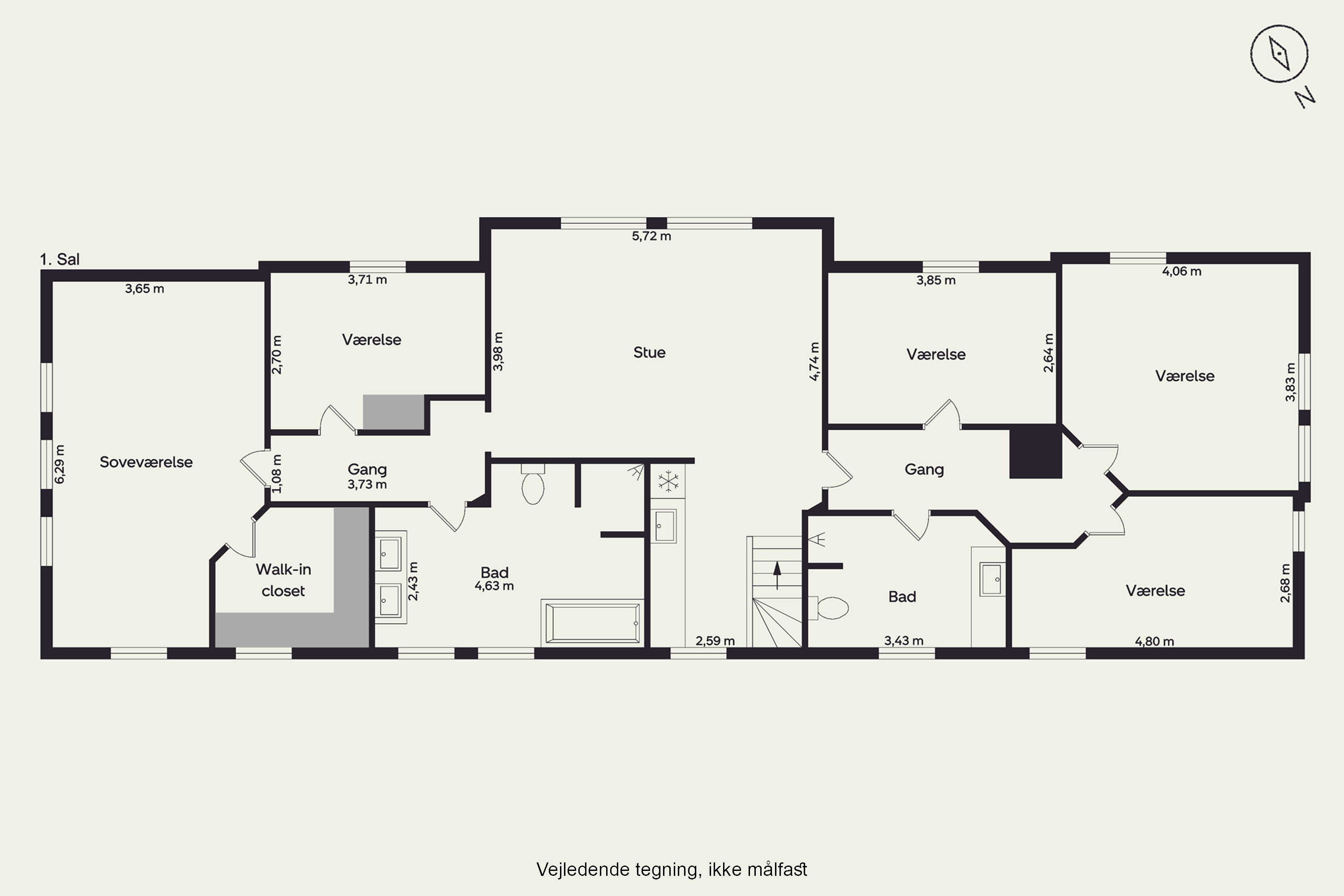 Plantegninger billede af Tofthøjvej 41, Tofthøj, 7321 Gadbjerg