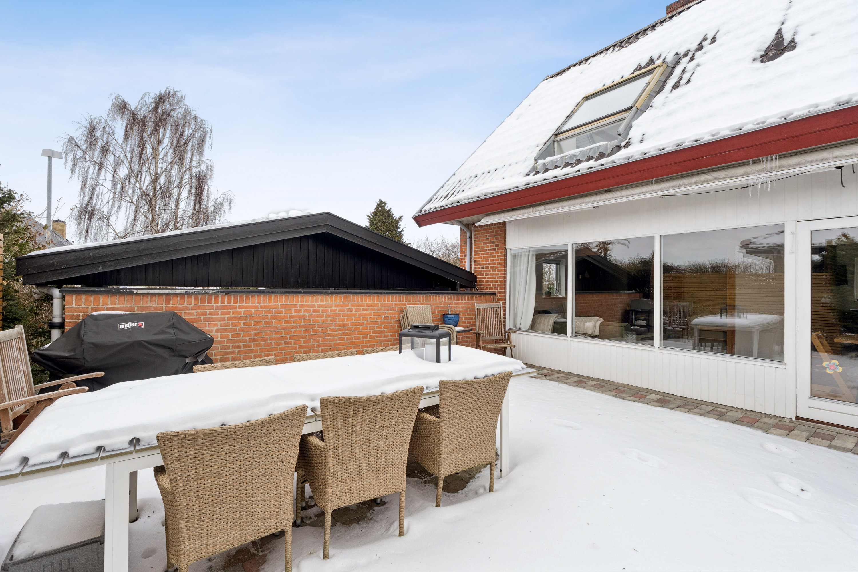 Fremhævet terrasse billede i fuldskærmstilstand. Billede af Hejrevej 62, 4000 Roskilde