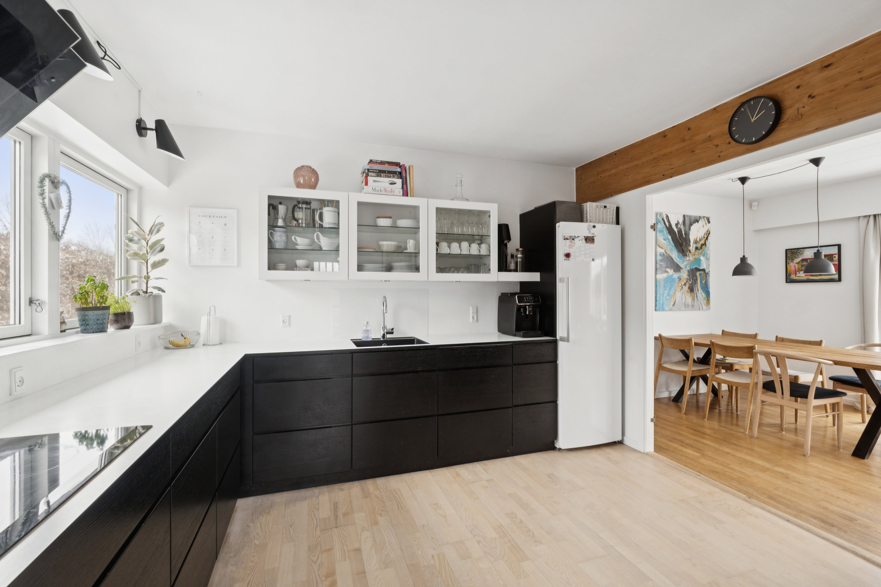 Fremhævet køkken billede i fuldskærmstilstand. Billede af Hejrevej 62, 4000 Roskilde