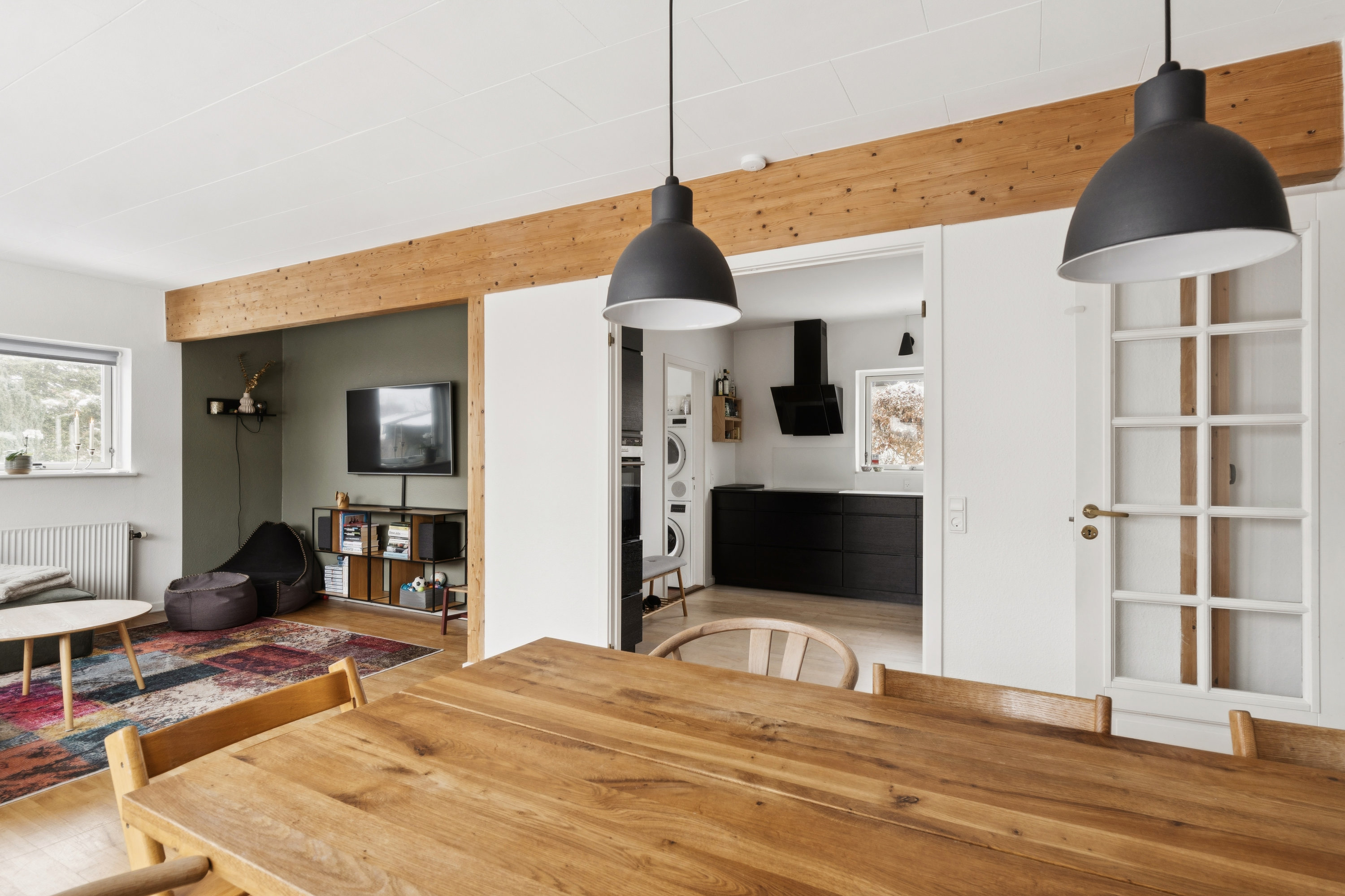 Fremhævet stue billede i fuldskærmstilstand. Billede af Hejrevej 62, 4000 Roskilde