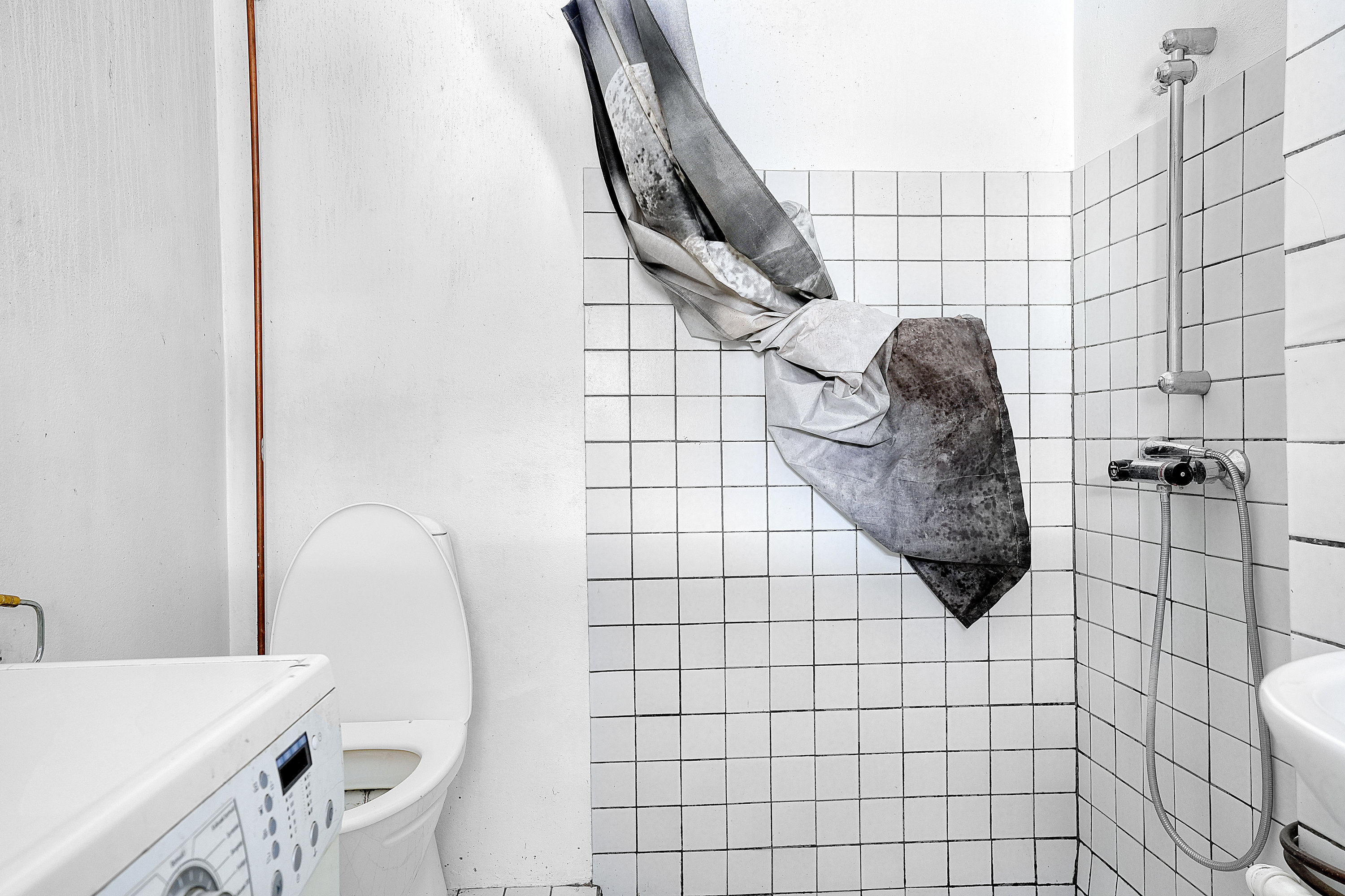 Fremhævet badeværelse billede i fuldskærmstilstand. Billede af Oddenvej 4A, Nygård, 4500 Nykøbing Sj