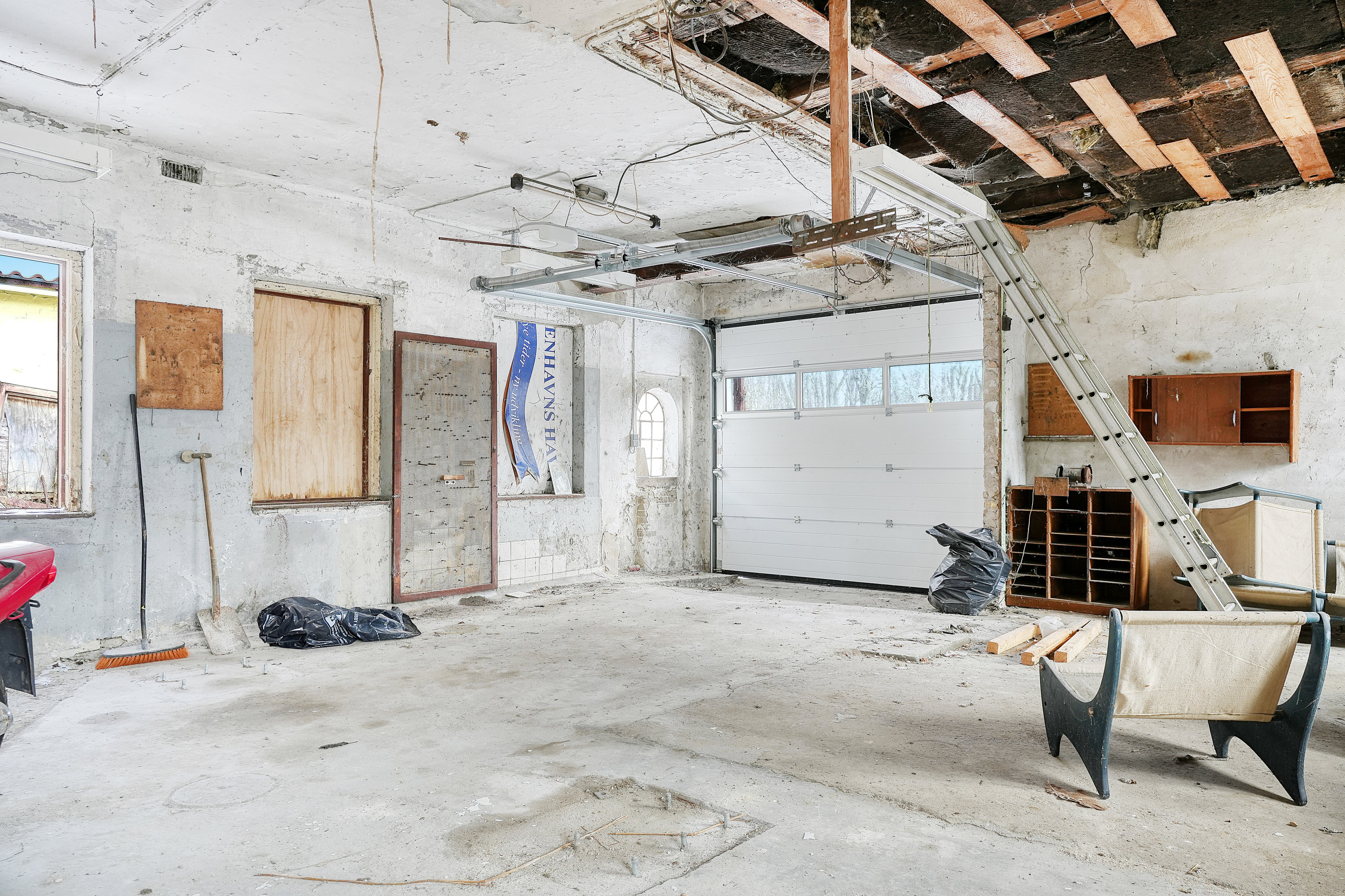 Fremhævet garage billede i fuldskærmstilstand. Billede af Oddenvej 4A, Nygård, 4500 Nykøbing Sj