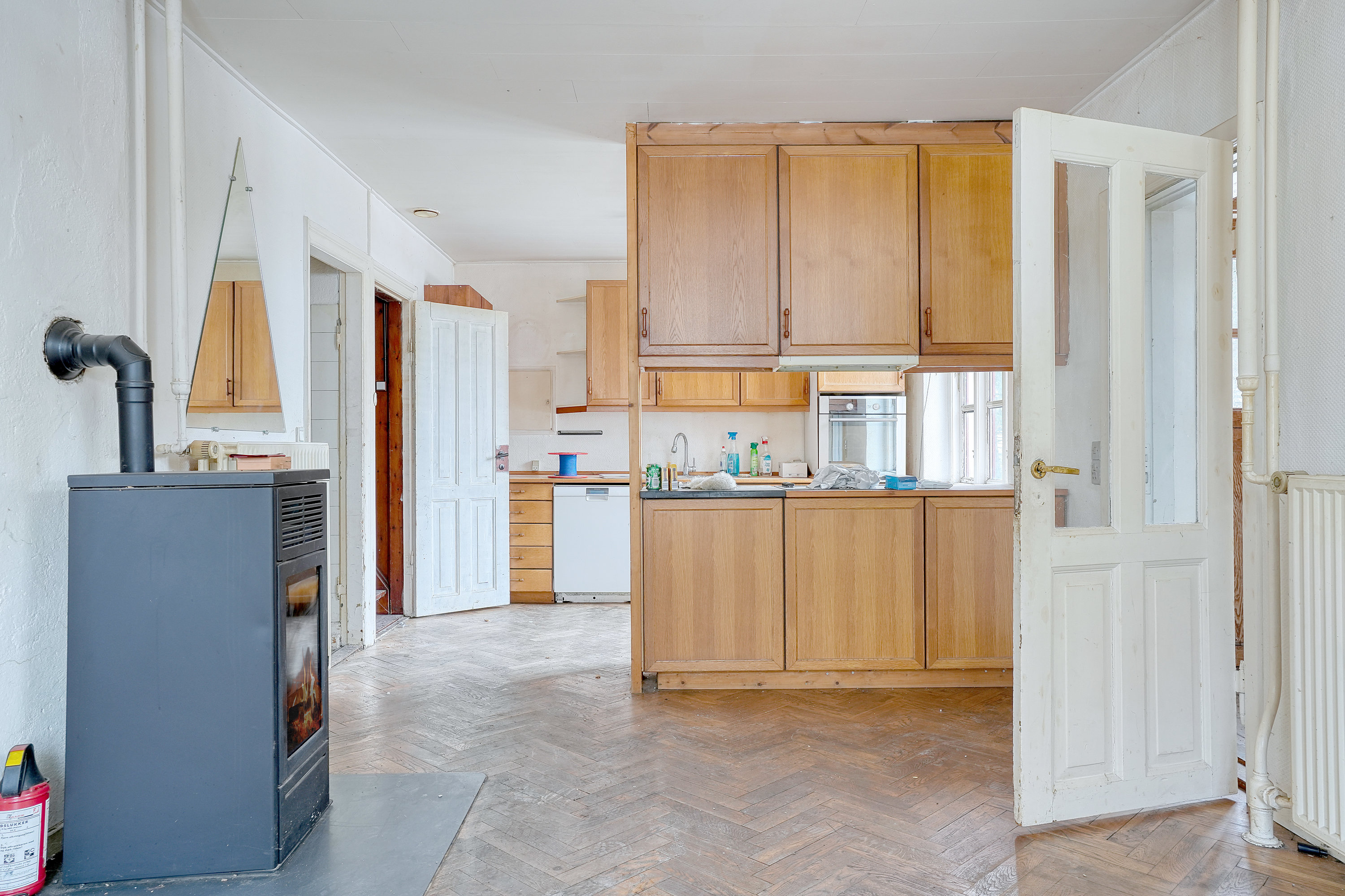 Fremhævet køkken billede i fuldskærmstilstand. Billede af Oddenvej 4A, Nygård, 4500 Nykøbing Sj