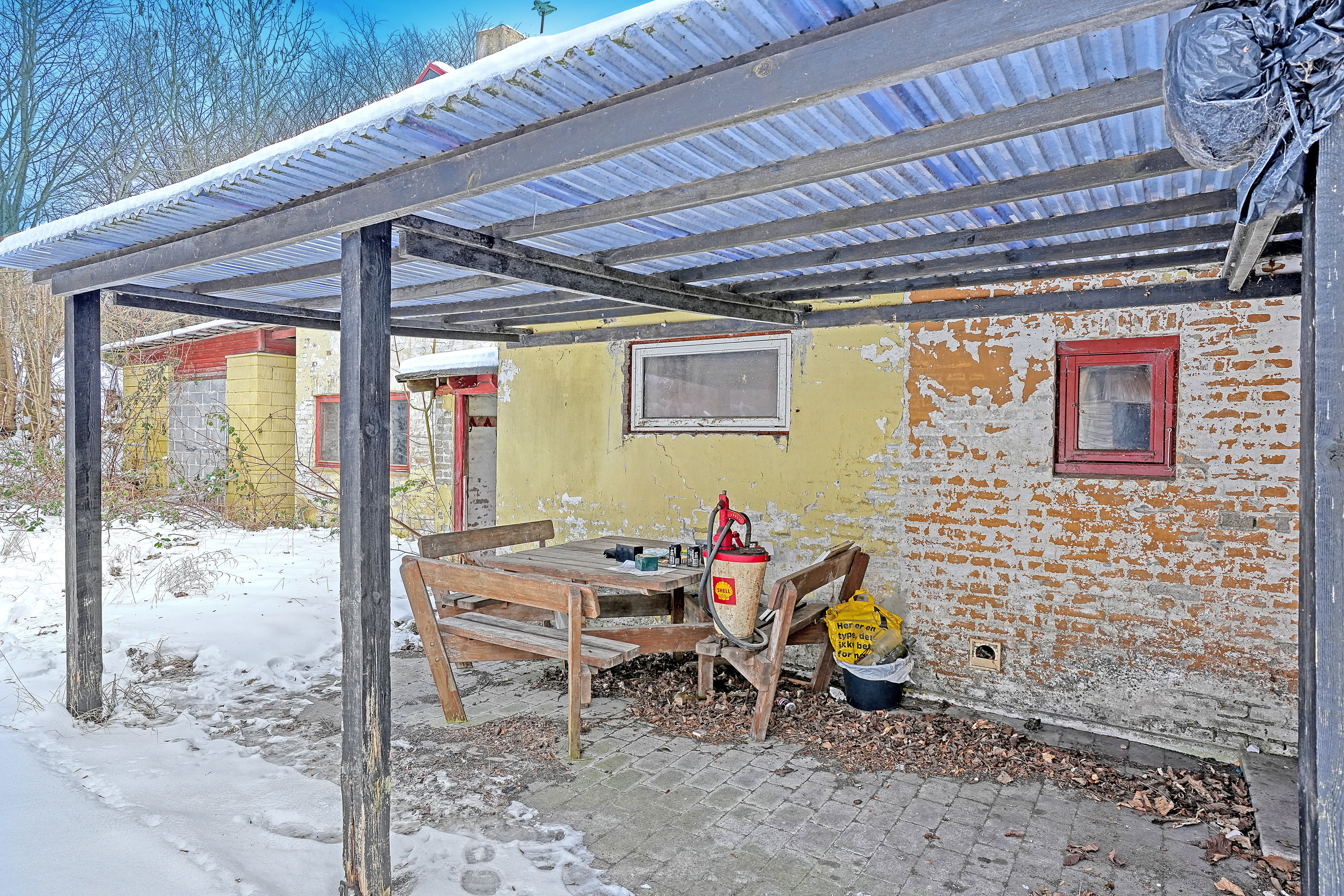 Fremhævet terrasse billede i fuldskærmstilstand. Billede af Oddenvej 4A, Nygård, 4500 Nykøbing Sj