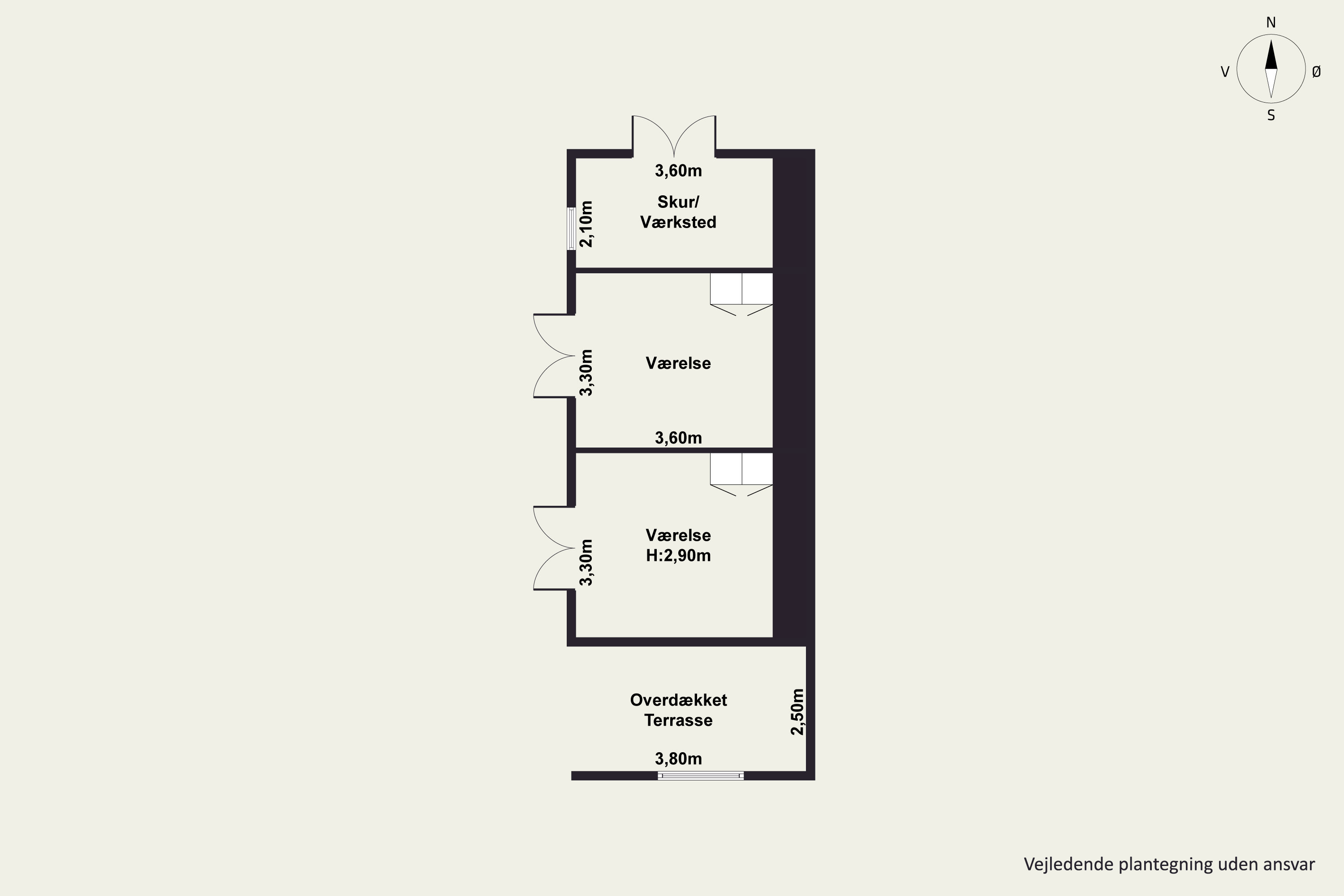Plantegninger billede af Redningsvej 18, Gl. Skagen, 9990 Skagen