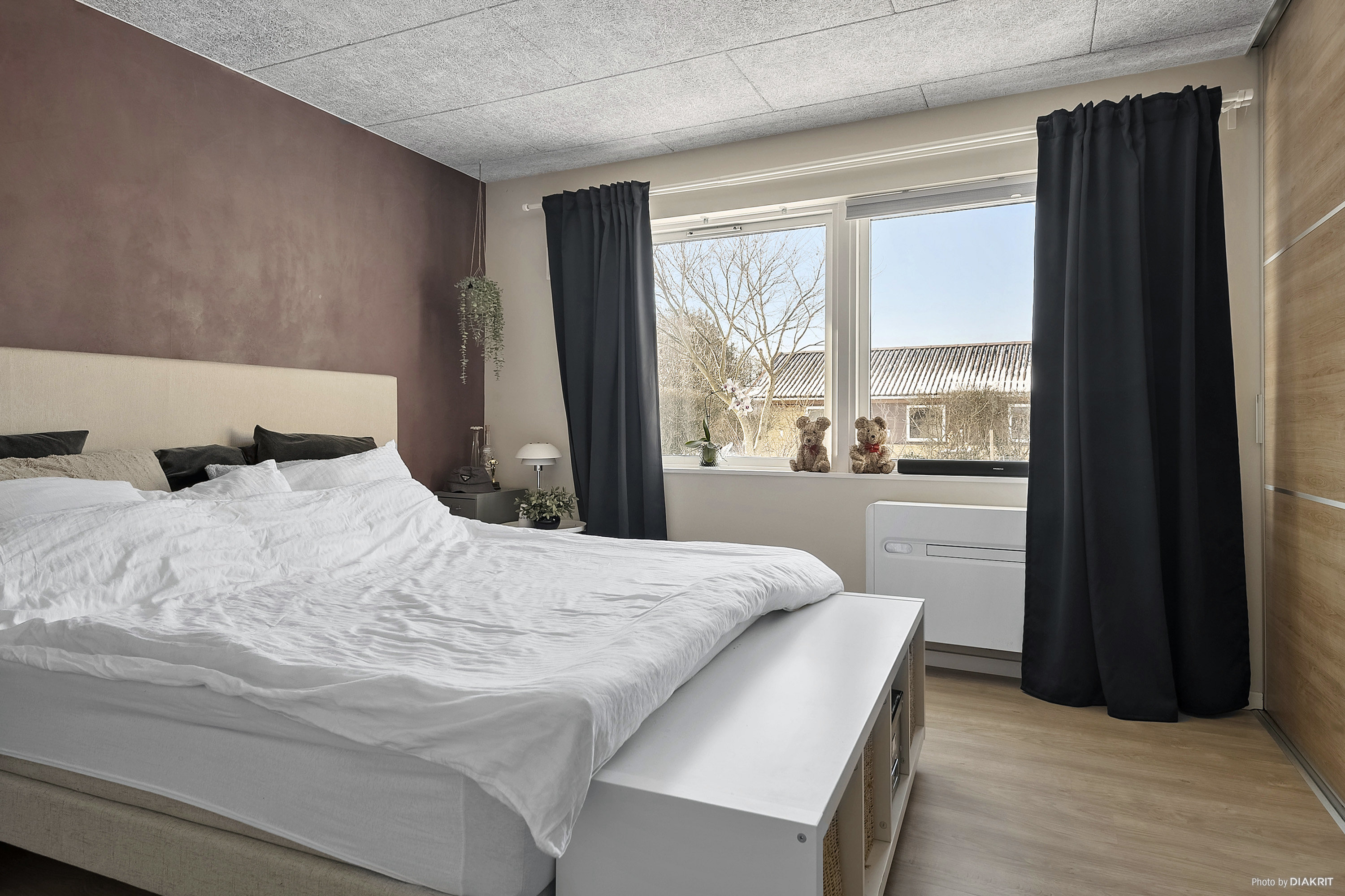 Fremhævet soveværelse billede i fuldskærmstilstand. Billede af Fruenshave 17, 8732 Hovedgård