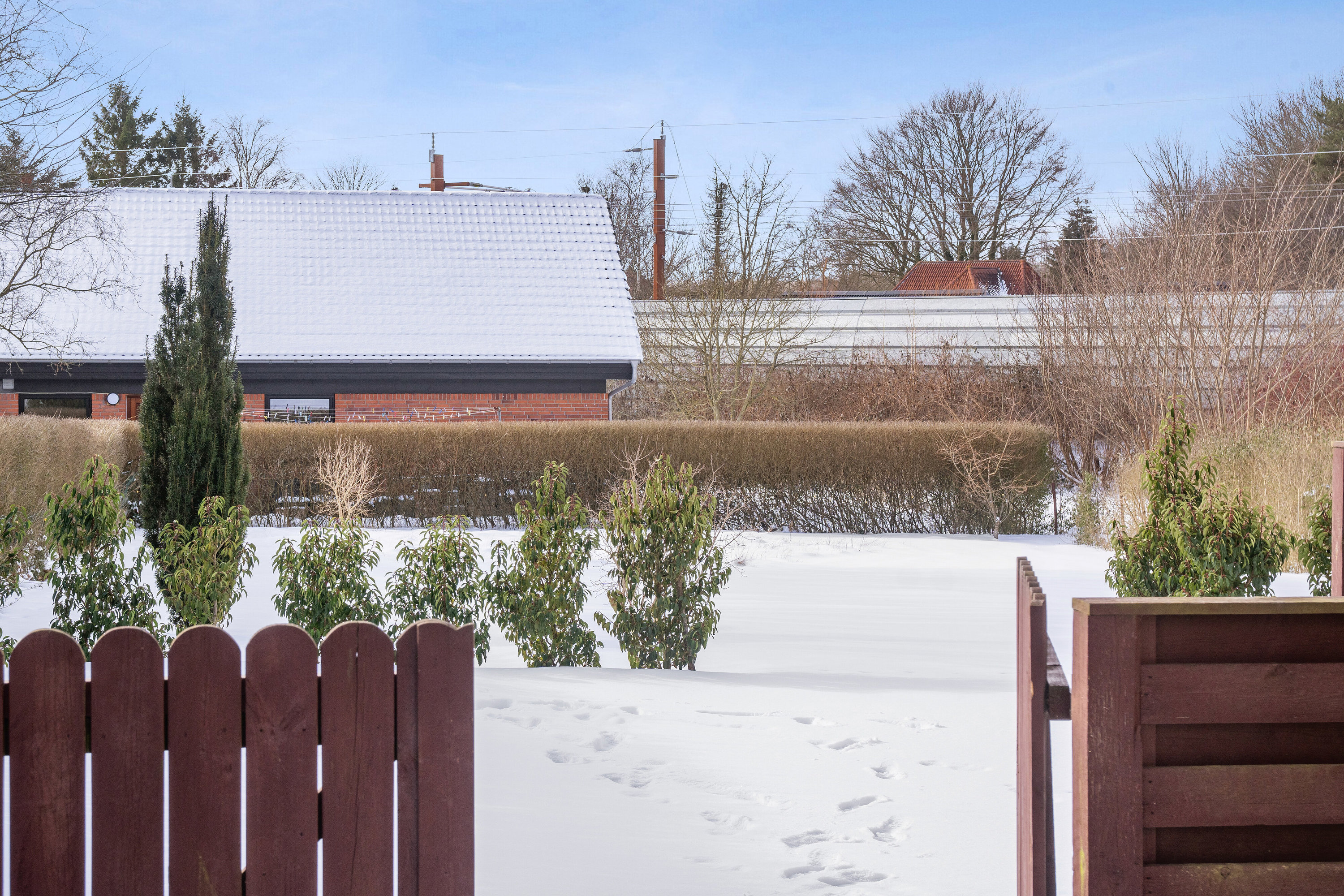 Fremhævet have billede i fuldskærmstilstand. Billede af Løsningvej 27, 8722 Hedensted