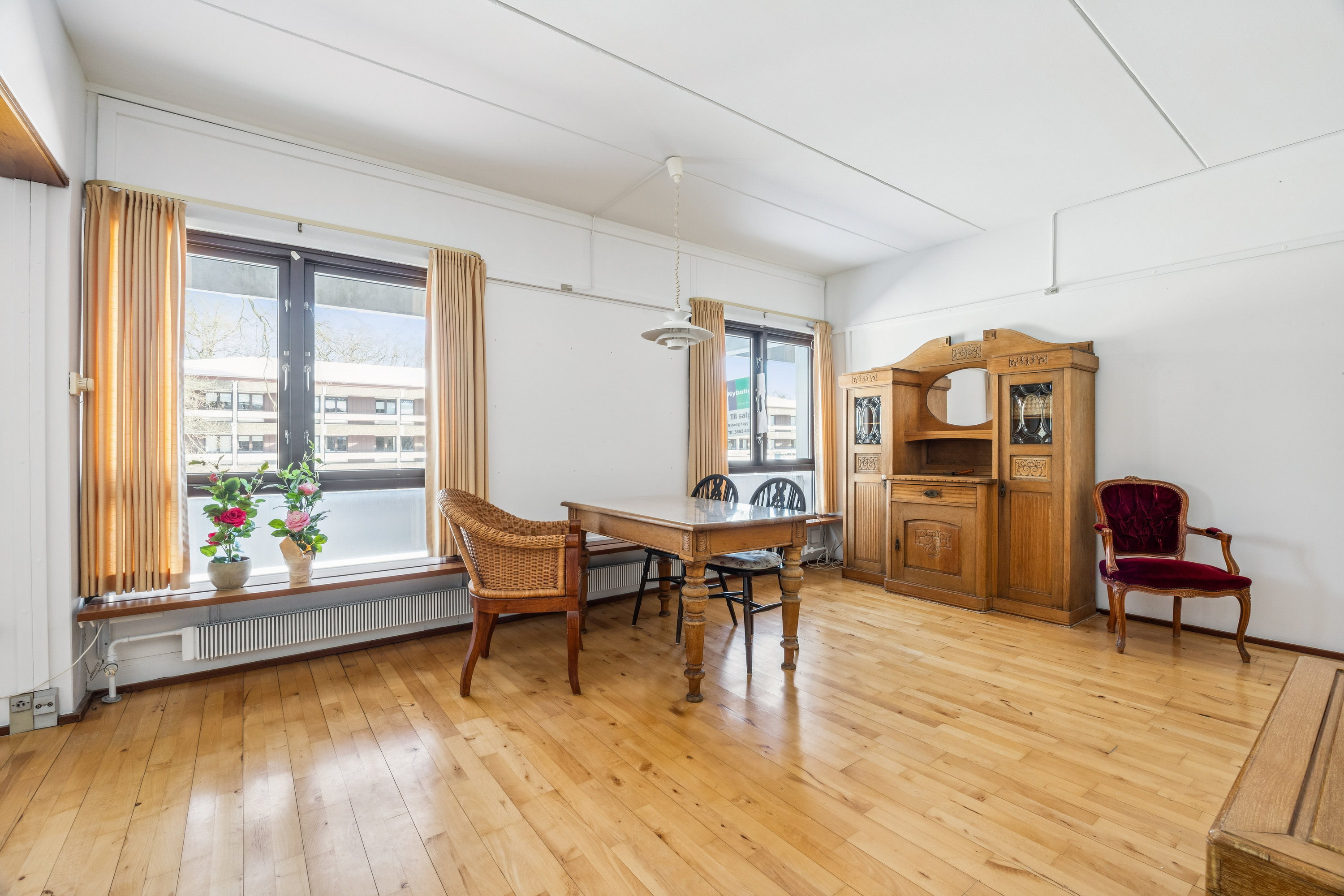 Fremhævet stue billede i fuldskærmstilstand. Billede af Sandmarksbo 1, 1. 110., 4600 Køge