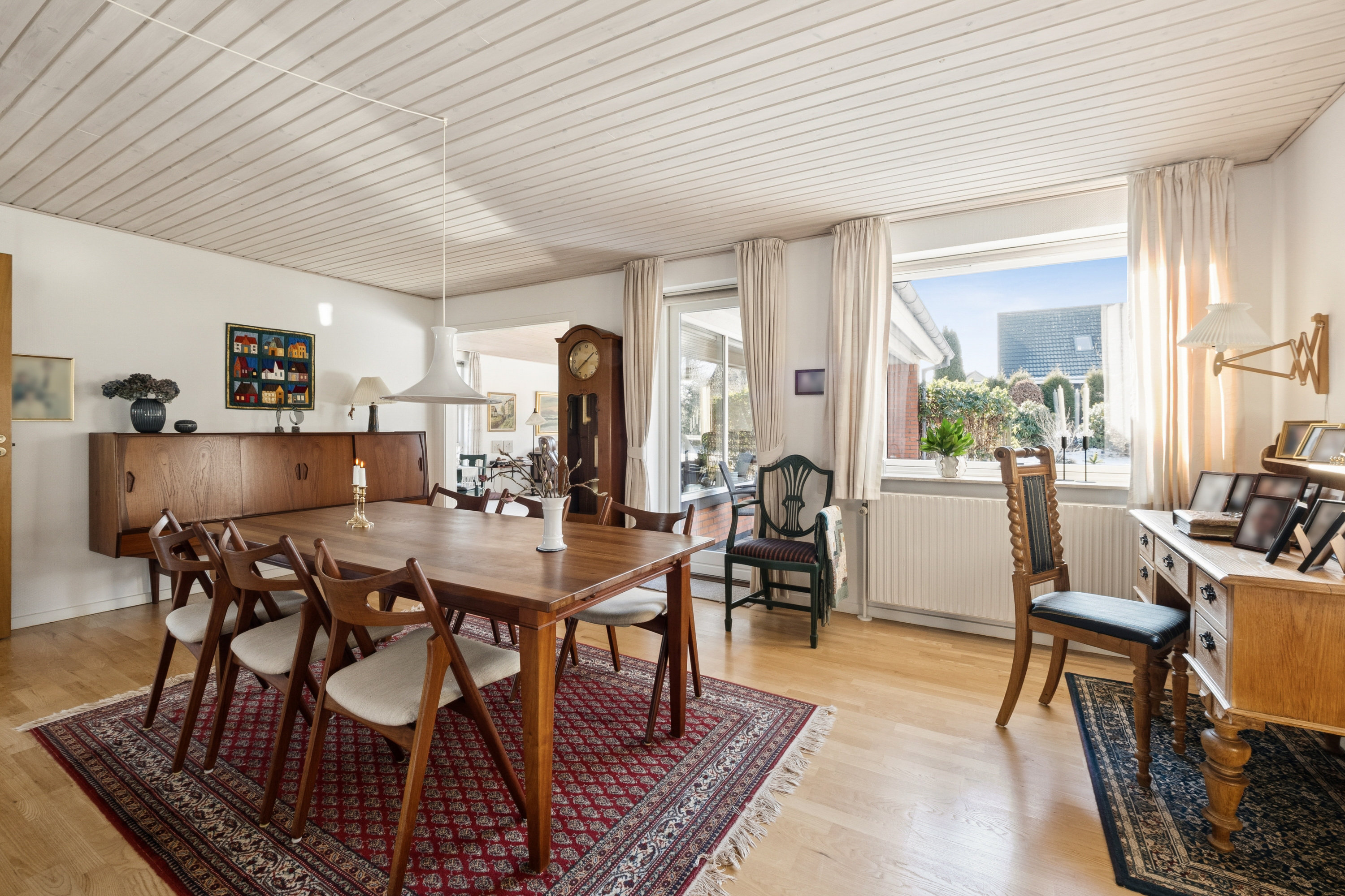 Fremhævet stue billede i fuldskærmstilstand. Billede af Vestervangen 36, 7900 Nykøbing M