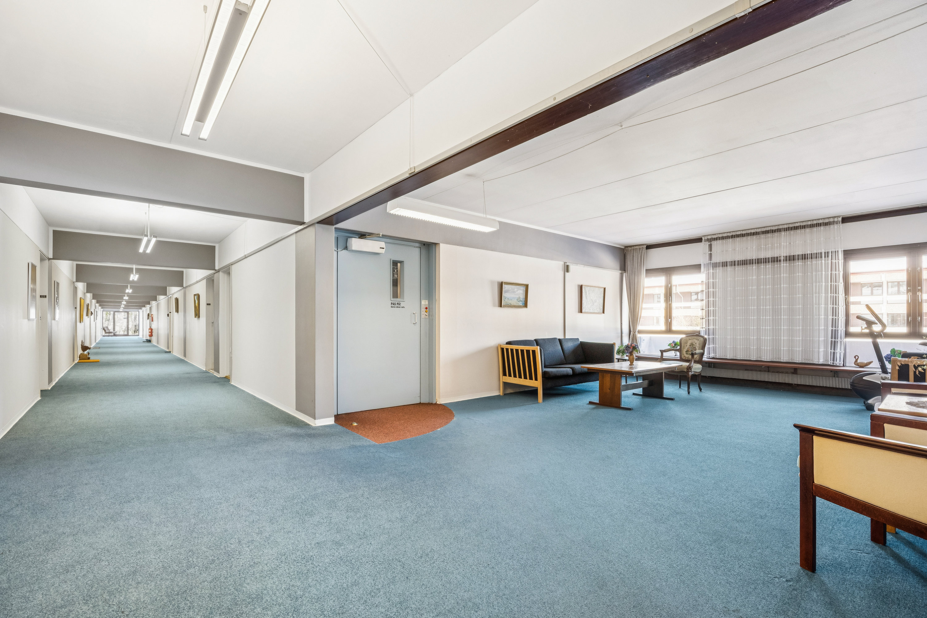 Fremhævet stue billede i fuldskærmstilstand. Billede af Sandmarksbo 1, 1. 110., 4600 Køge