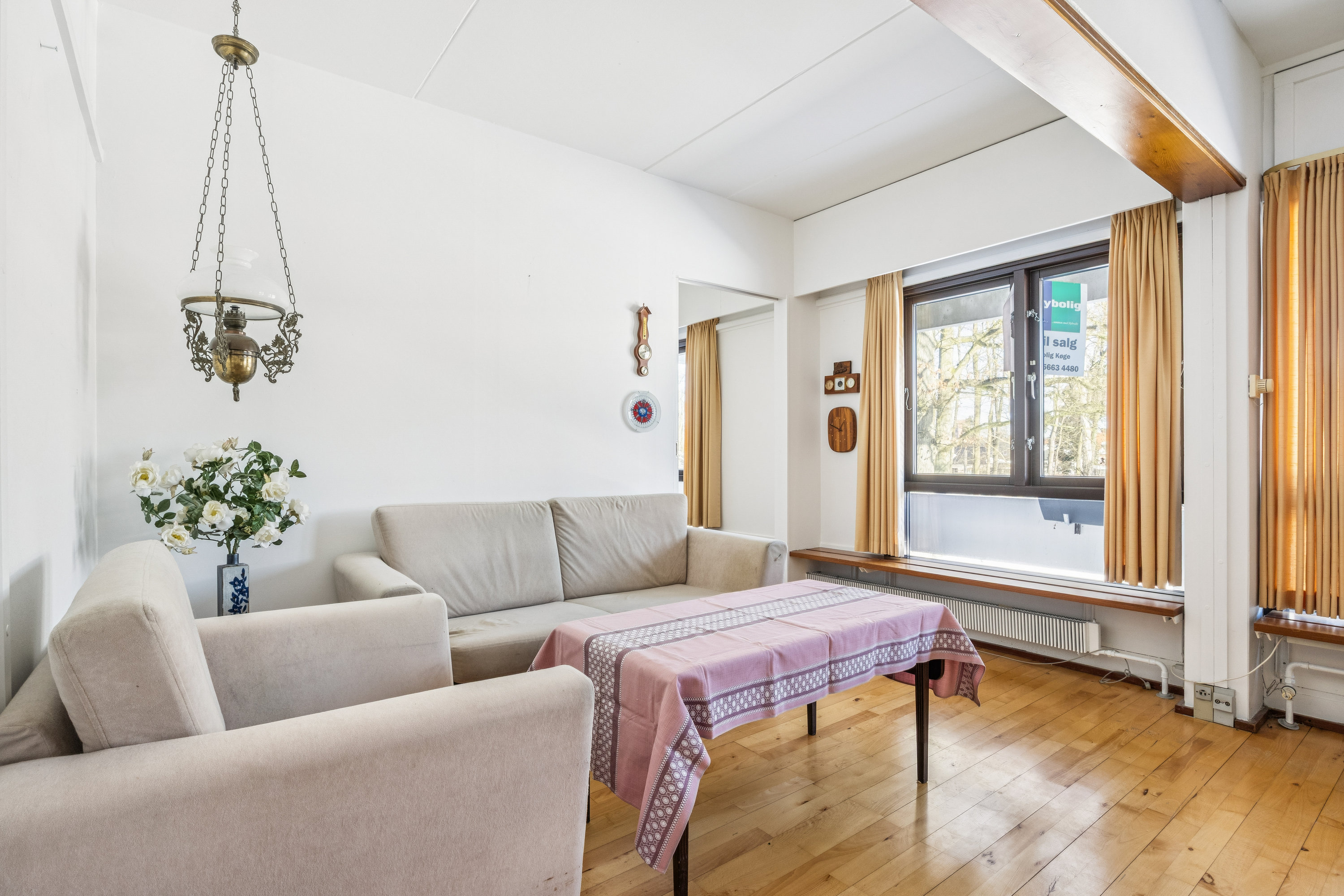 Fremhævet stue billede i fuldskærmstilstand. Billede af Sandmarksbo 1, 1. 110., 4600 Køge