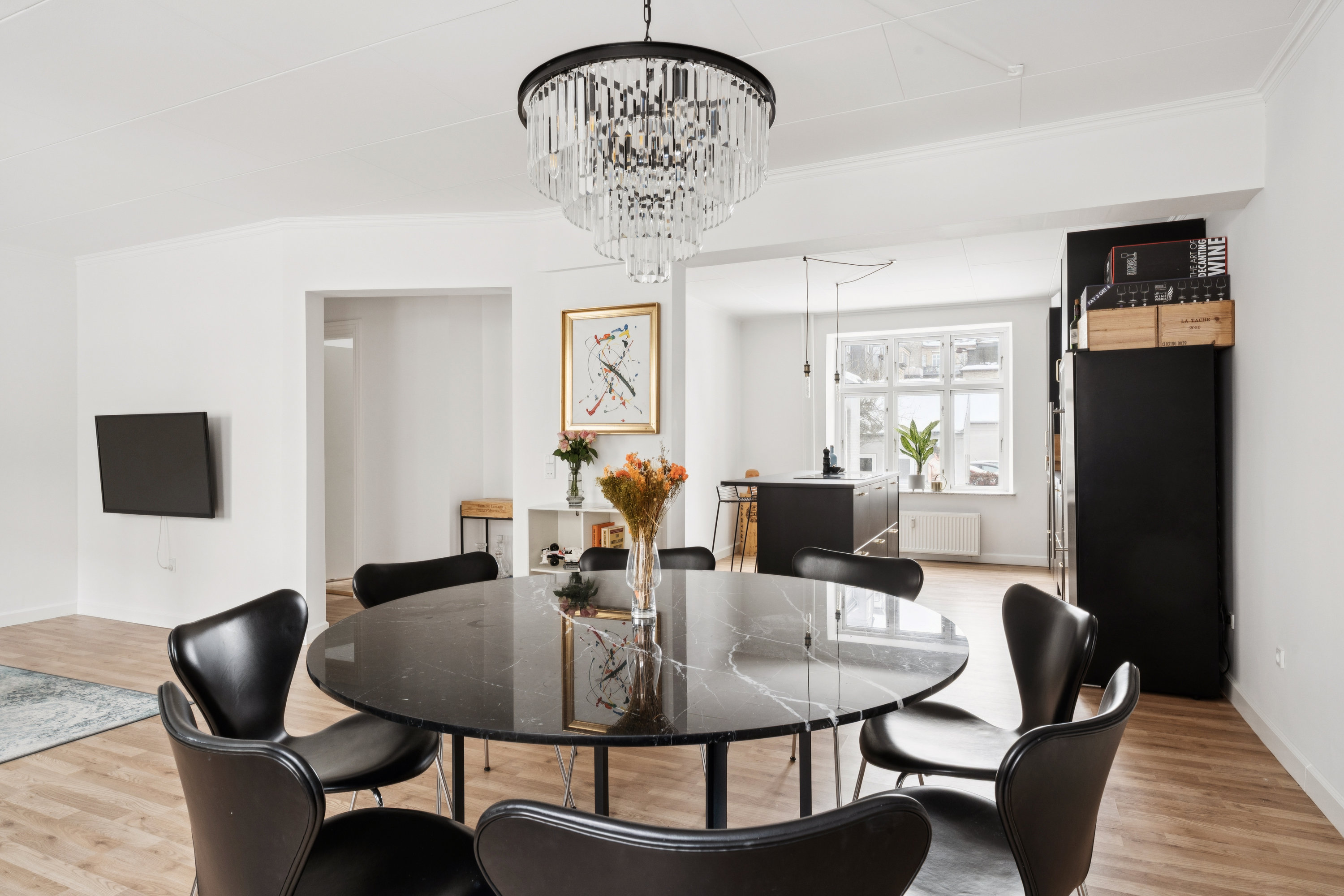 Fremhævet stue billede i fuldskærmstilstand. Billede af Christiansgade 1A, st.. th., 9000 Aalborg