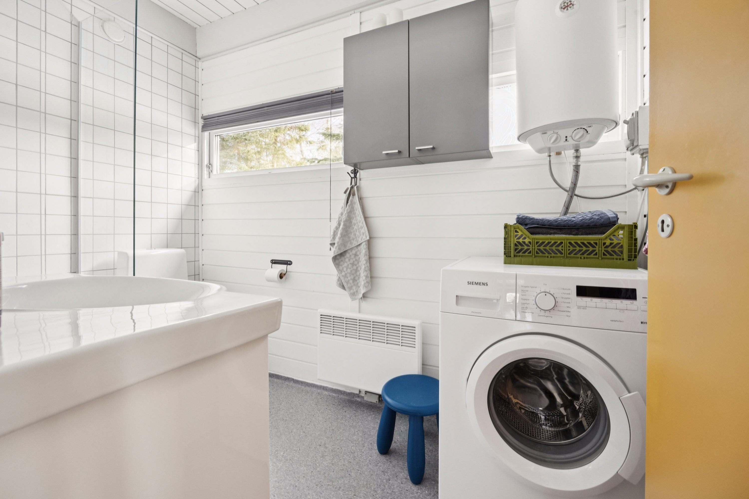 Fremhævet vaskerum billede i fuldskærmstilstand. Billede af Koldkærgårdsvej 15, 9370 Hals