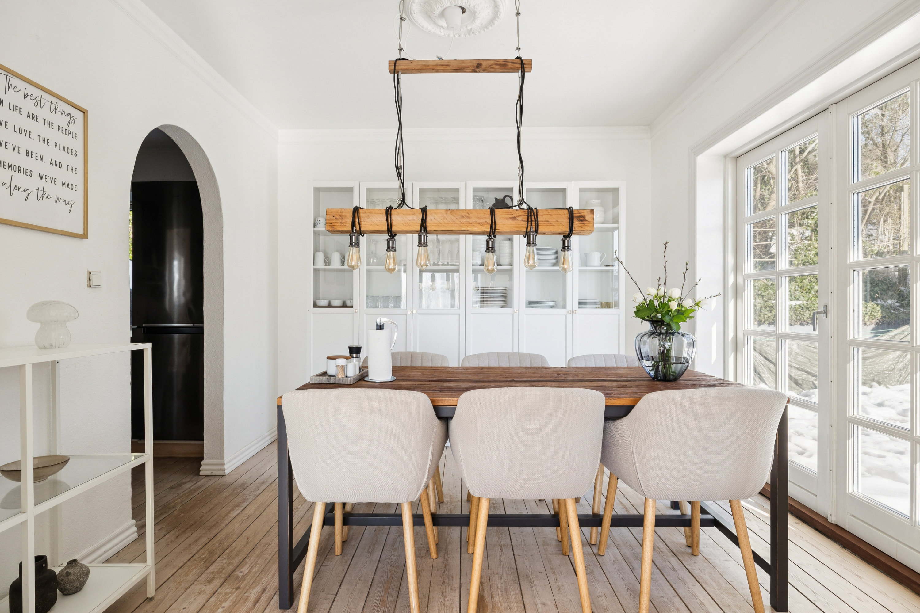 Fremhævet spisestue billede i fuldskærmstilstand. Billede af Elmevej 11, Hobro By, 9500 Hobro