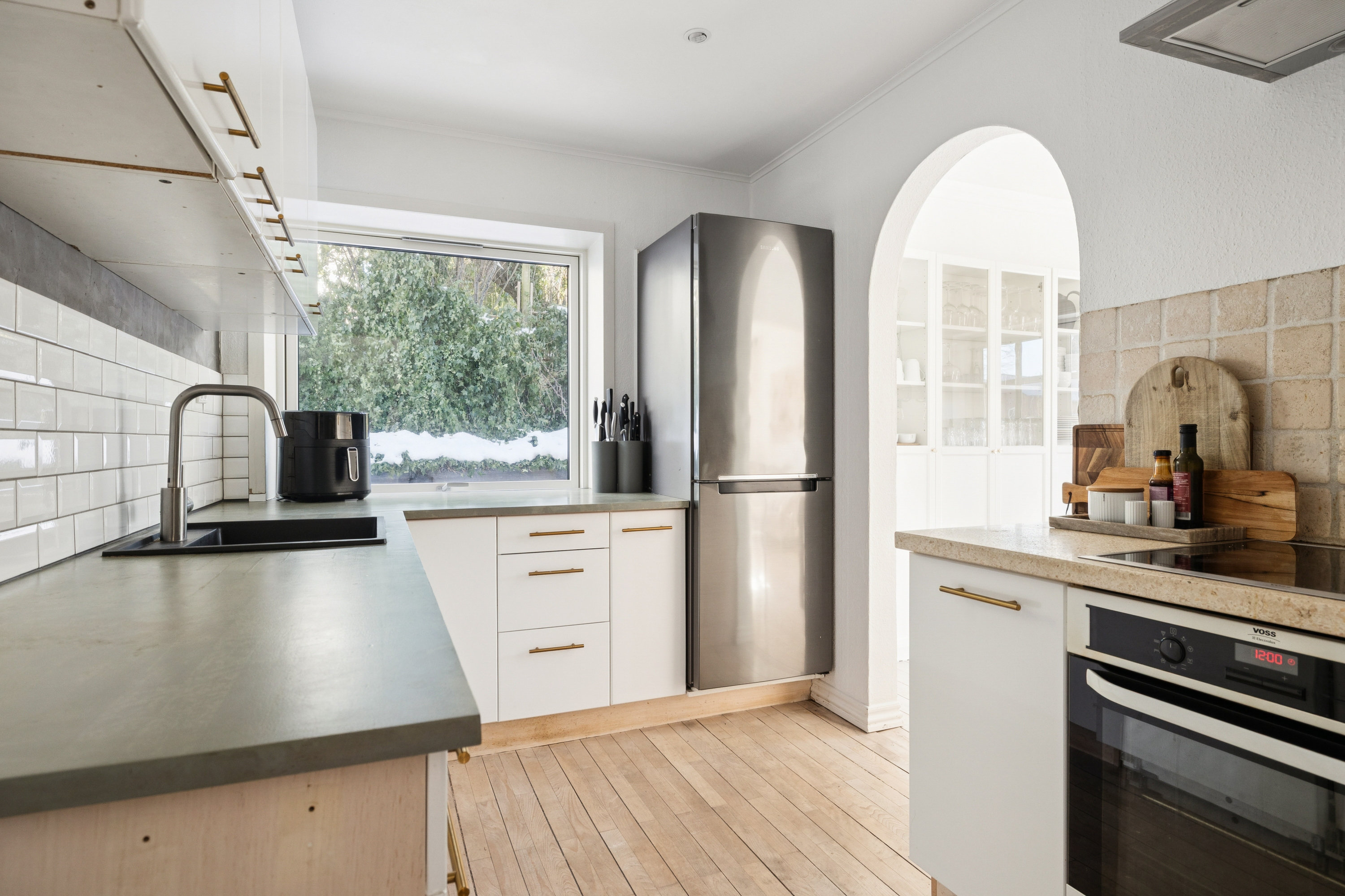 Fremhævet køkken billede i fuldskærmstilstand. Billede af Elmevej 11, Hobro By, 9500 Hobro