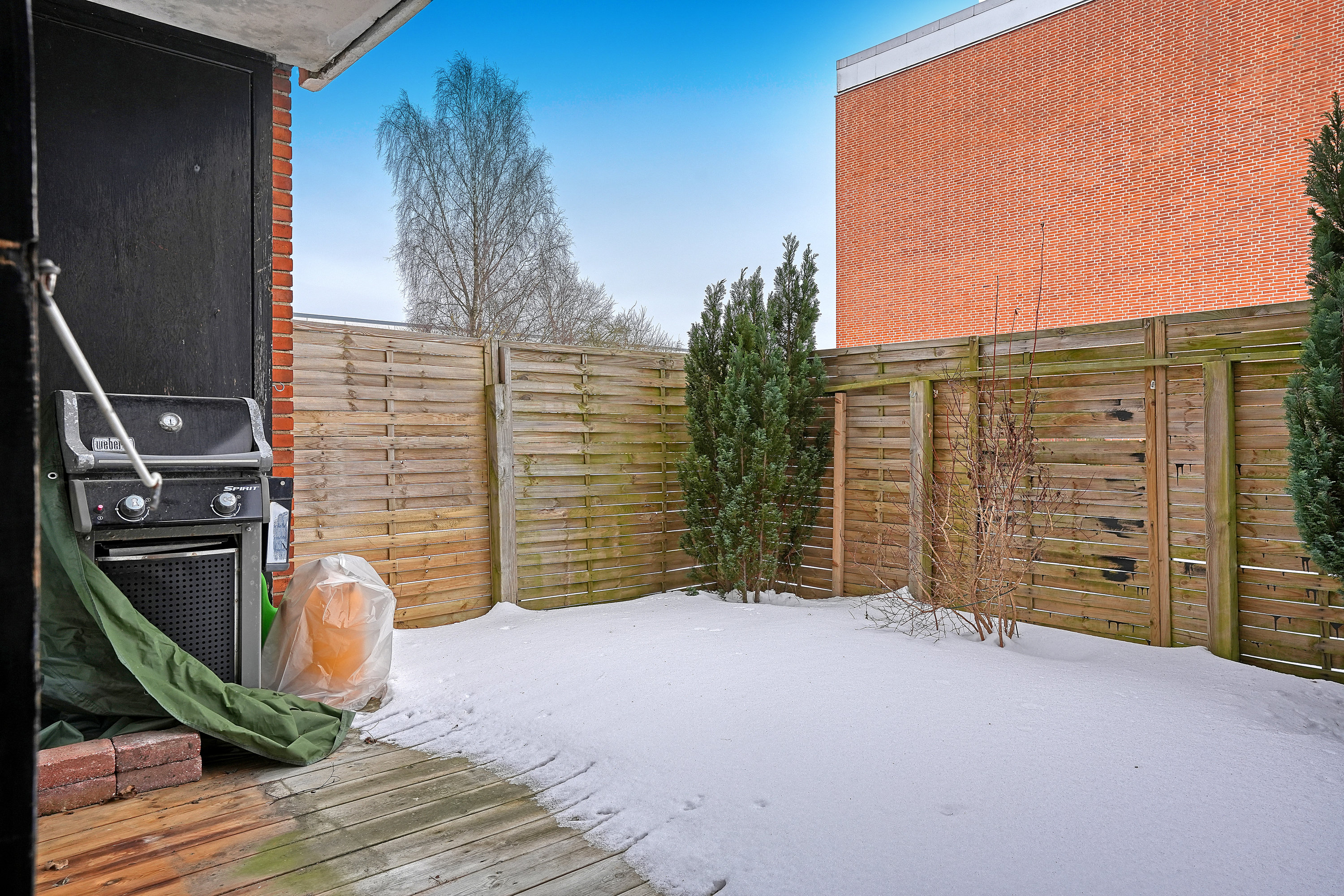 Fremhævet terrasse billede i fuldskærmstilstand. Billede af Teglgårdsvej 441, st.. tv., 3050 Humlebæk