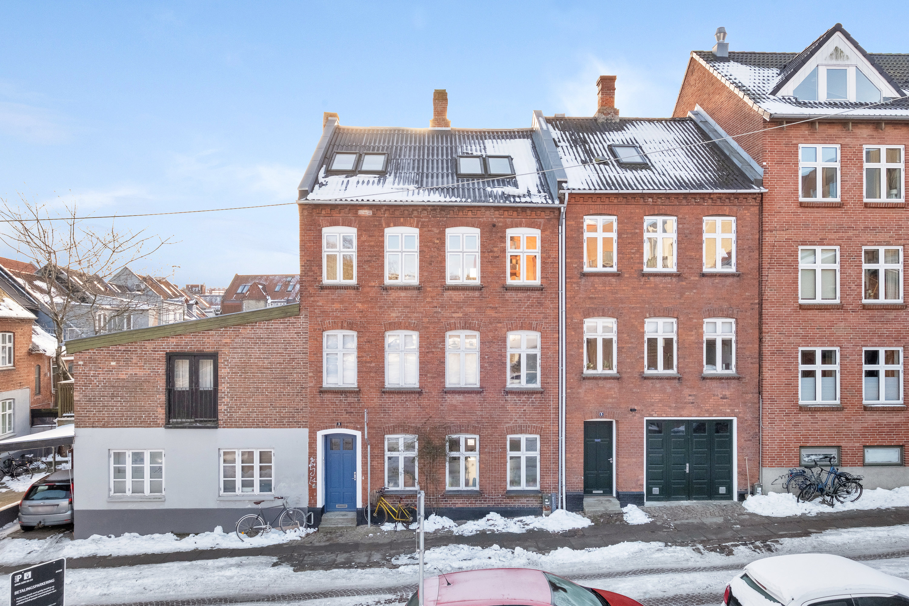 Fremhævet facade billede i fuldskærmstilstand. Billede af Saltholmsgade 3, 2., 8000 Aarhus C