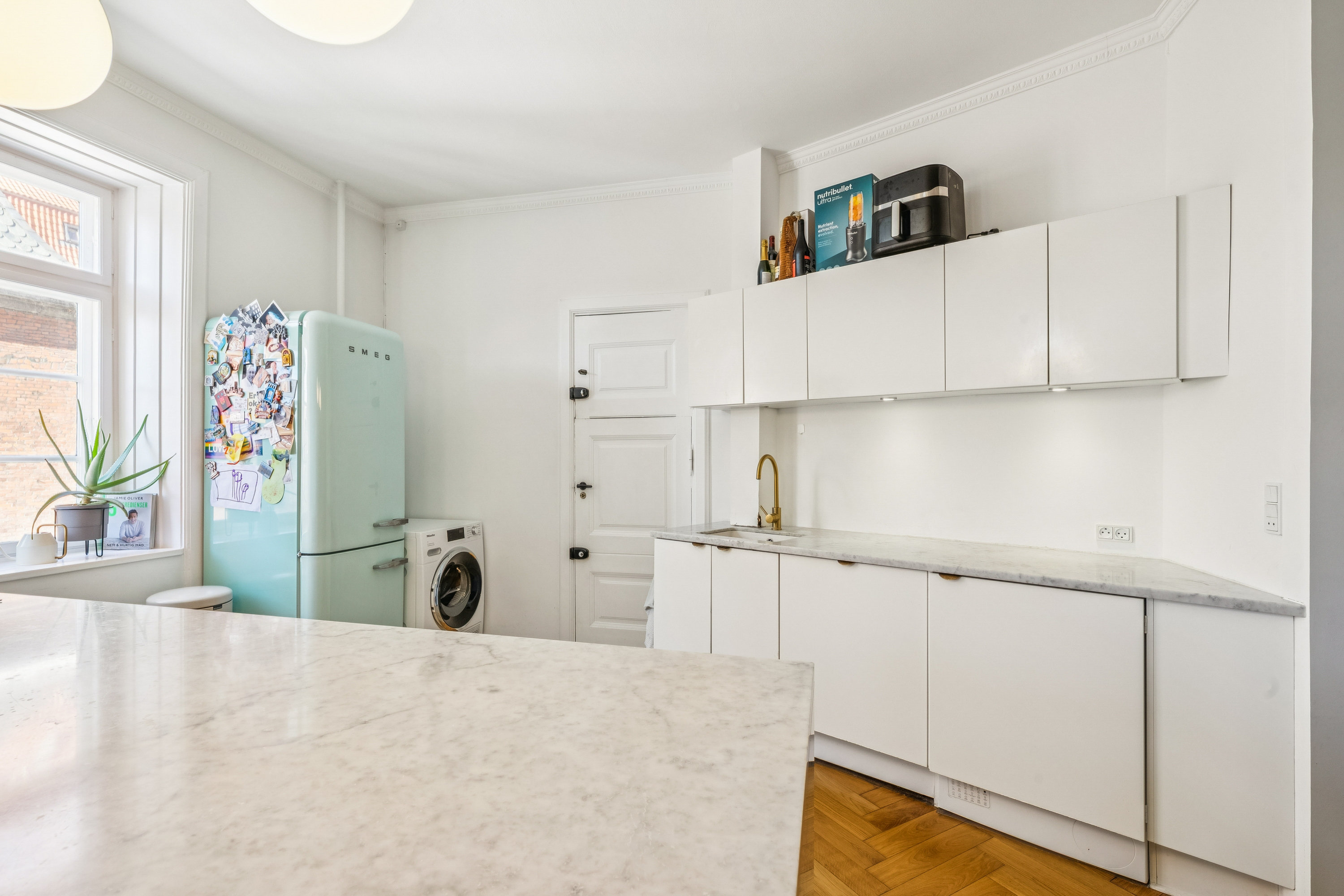 Fremhævet køkken billede i fuldskærmstilstand. Billede af Vodroffslund 4, 2. tv., 1914 Frederiksberg C