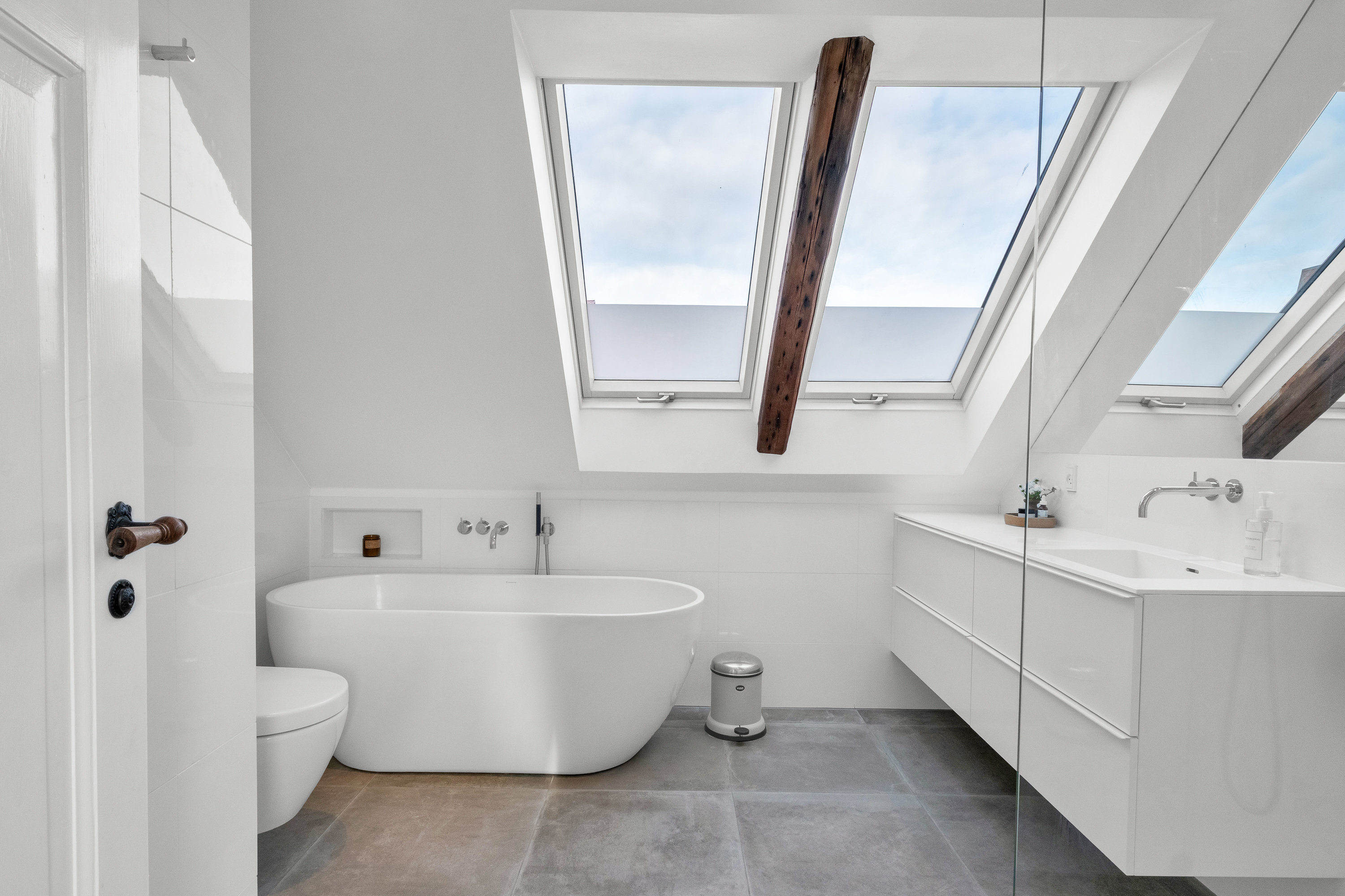 Fremhævet badeværelse billede i fuldskærmstilstand. Billede af Saltholmsgade 3, 2., 8000 Aarhus C