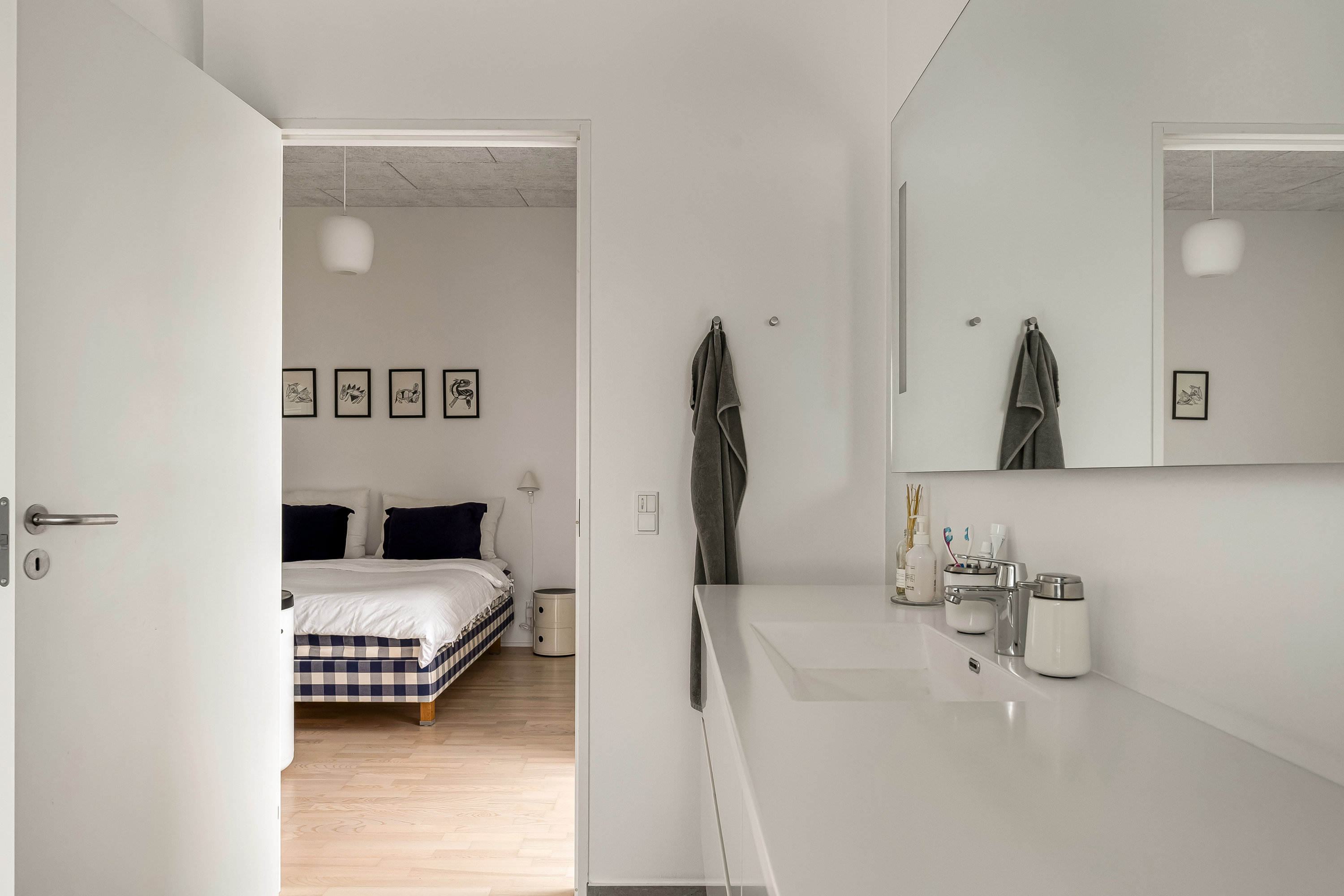 Fremhævet badeværelse billede i fuldskærmstilstand. Billede af Frøskovparken 97, Tjørring, 7400 Herning