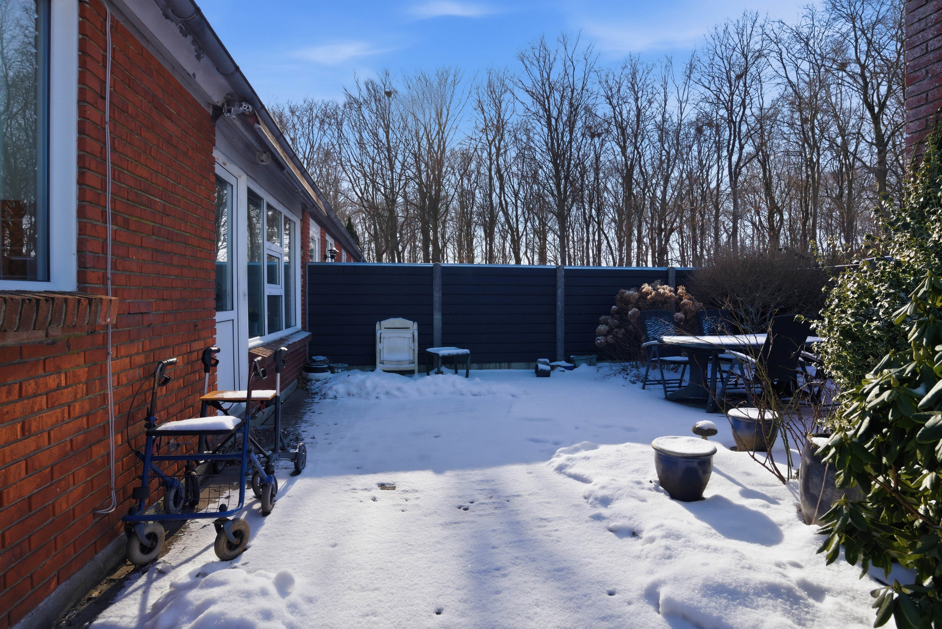 Fremhævet terrasse billede i fuldskærmstilstand. Billede af Krimpendam 25, 7500 Holstebro