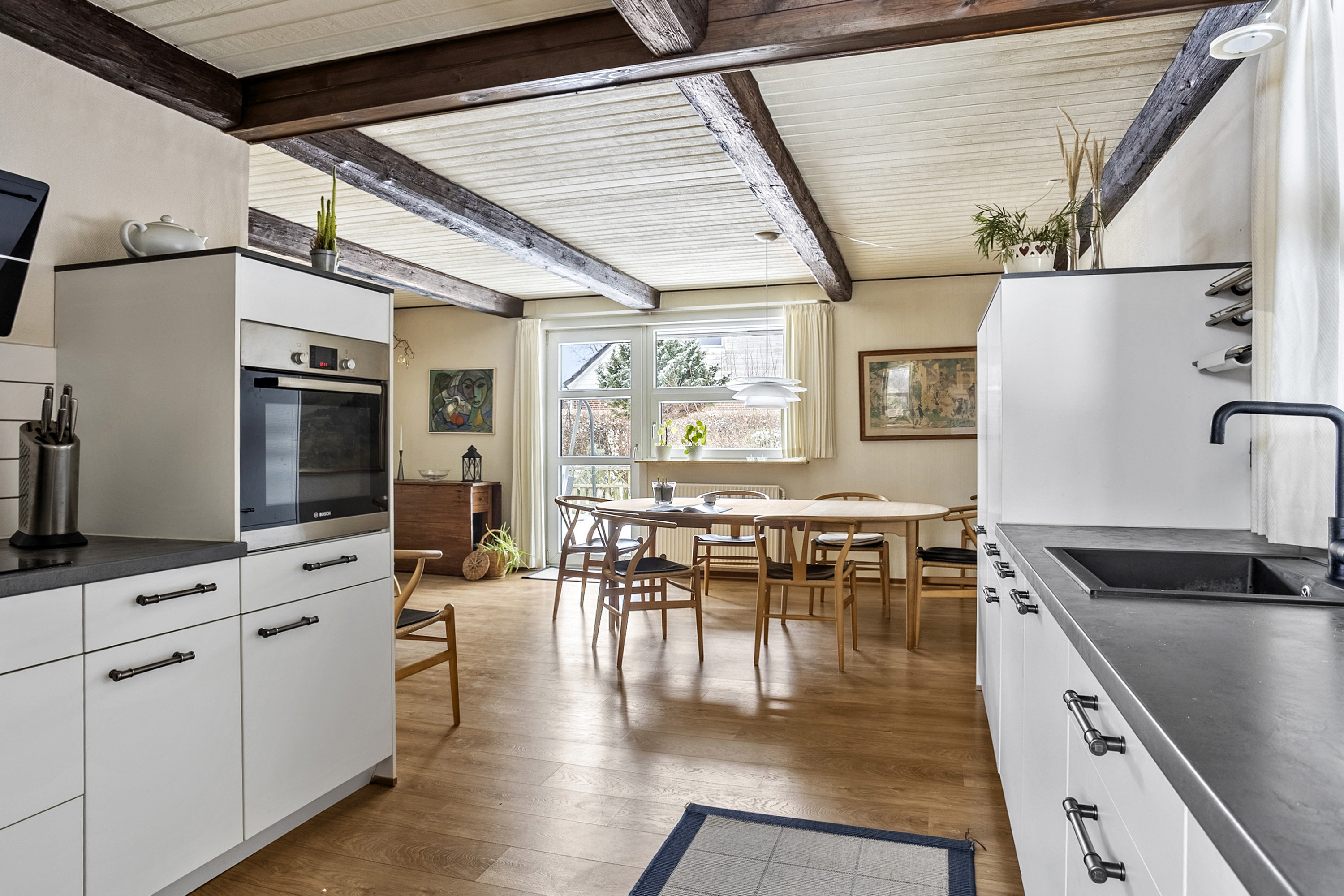 Fremhævet køkken billede i fuldskærmstilstand. Billede af Rugtoften 48, Skodborg, 6630 Rødding