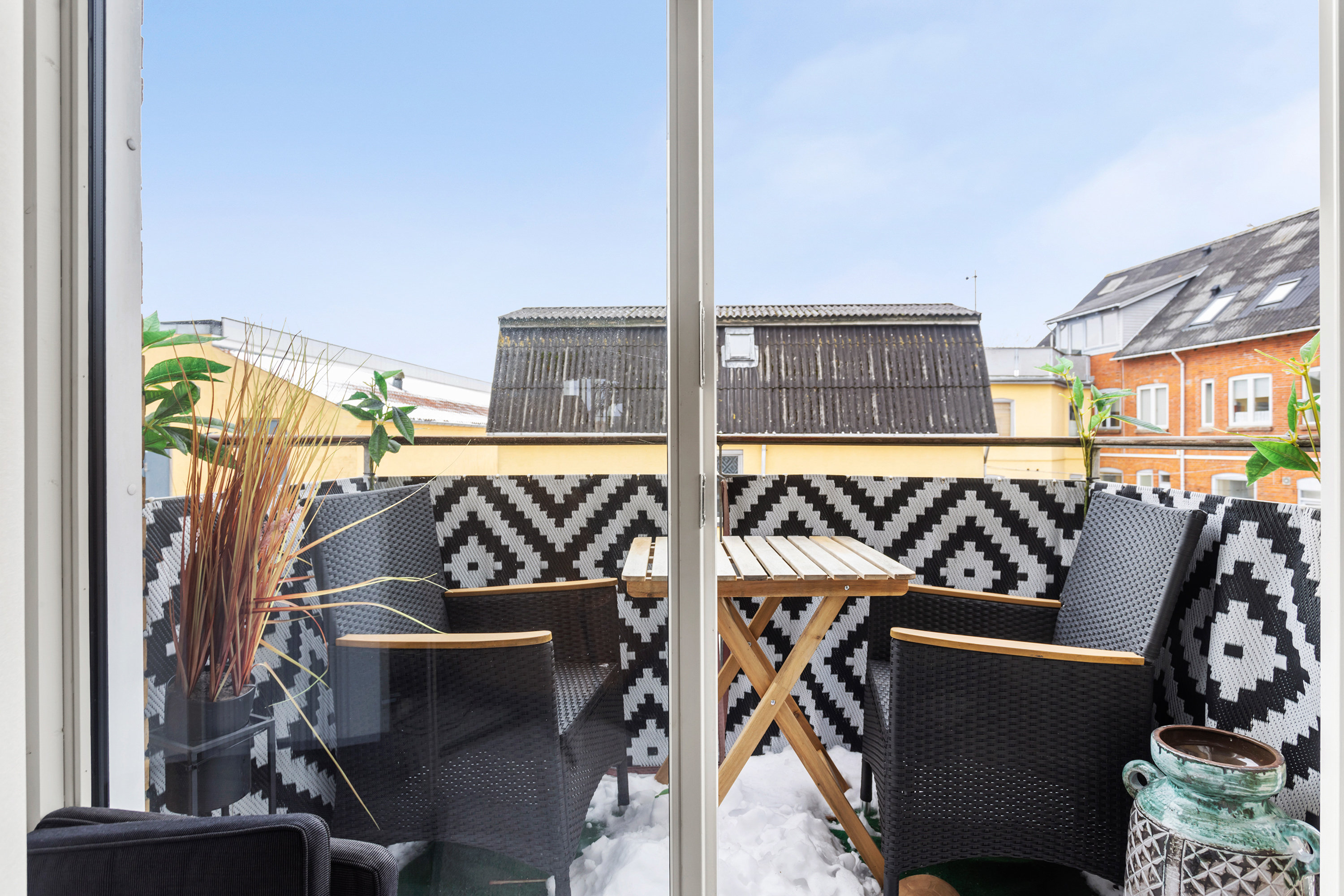 Fremhævet altan billede i fuldskærmstilstand. Billede af Chr. Pedersensvej 2C, 1. tv., 9300 Sæby