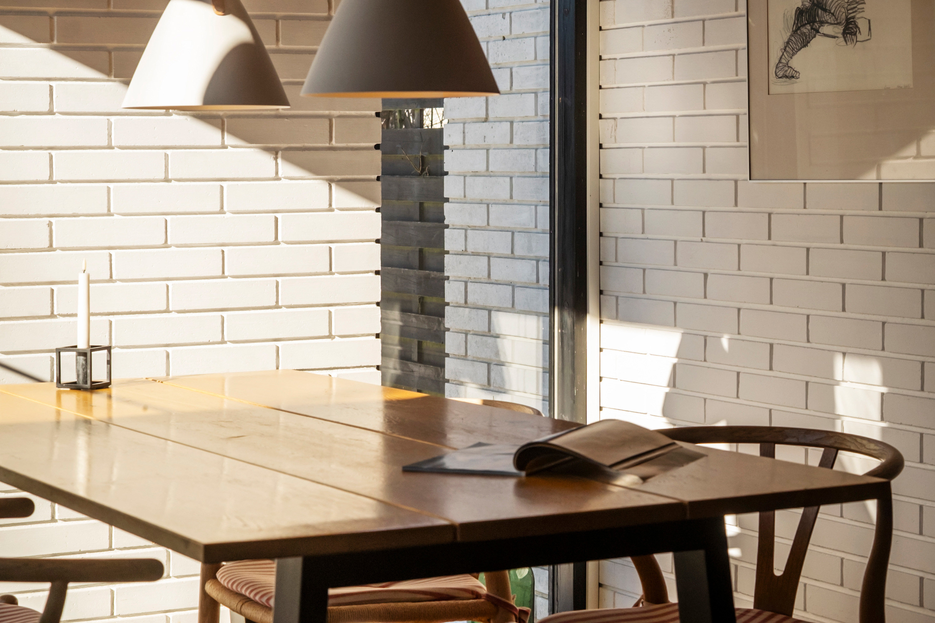 Fremhævet spisestue billede i fuldskærmstilstand. Billede af Gartnervænget 75, 3520 Farum