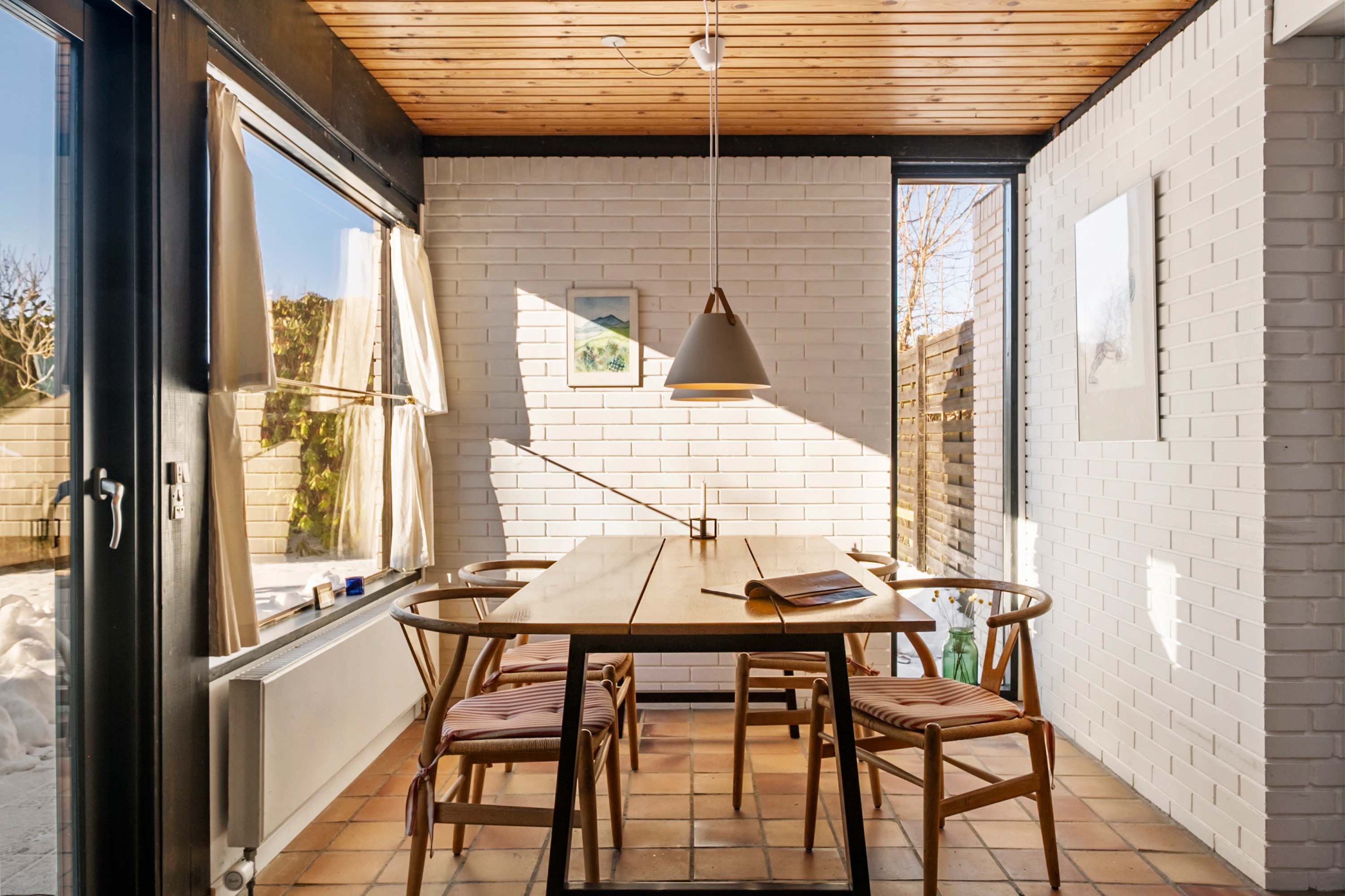 Fremhævet spisestue billede i fuldskærmstilstand. Billede af Gartnervænget 75, 3520 Farum