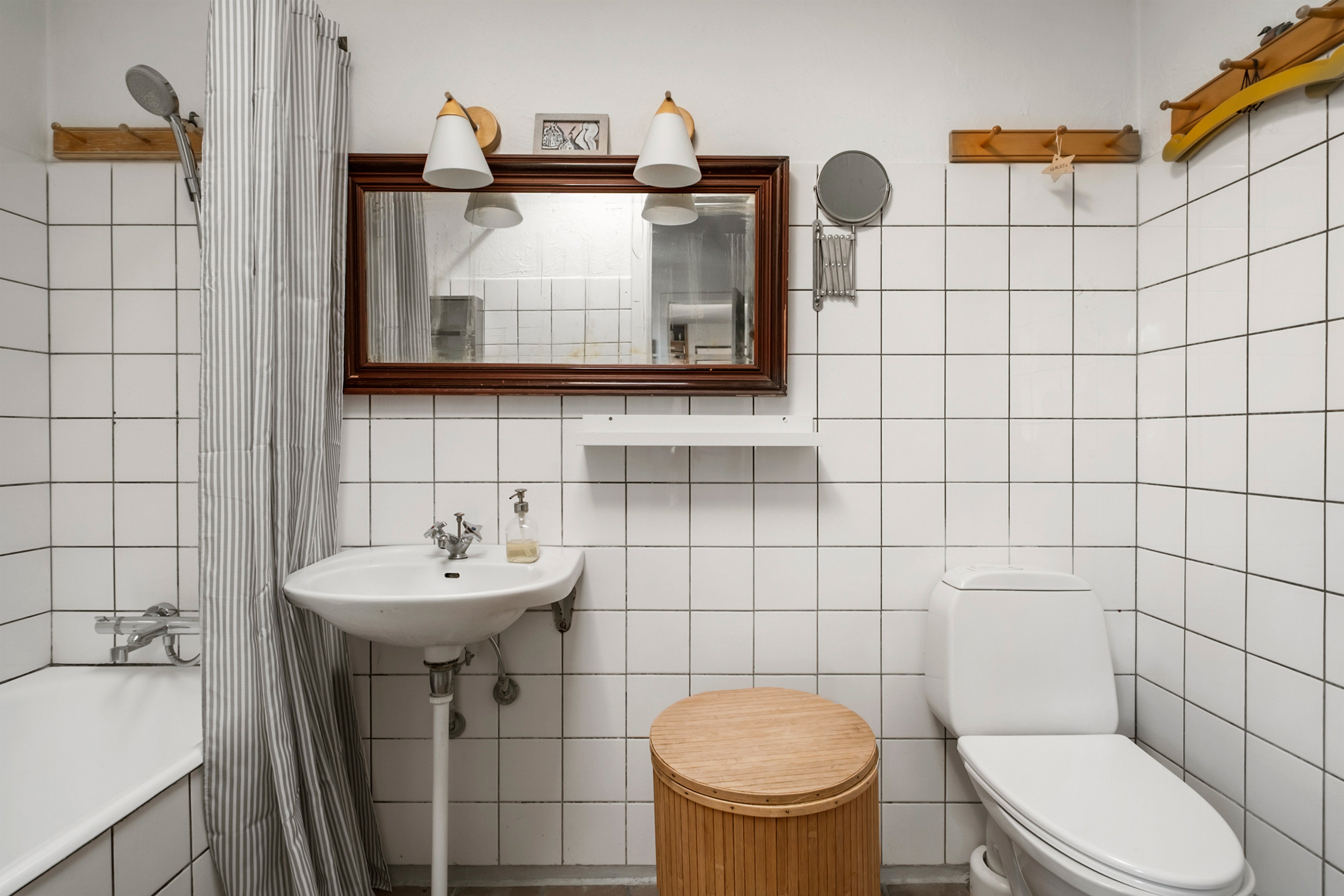 Fremhævet badeværelse billede i fuldskærmstilstand. Billede af Gartnervænget 75, 3520 Farum