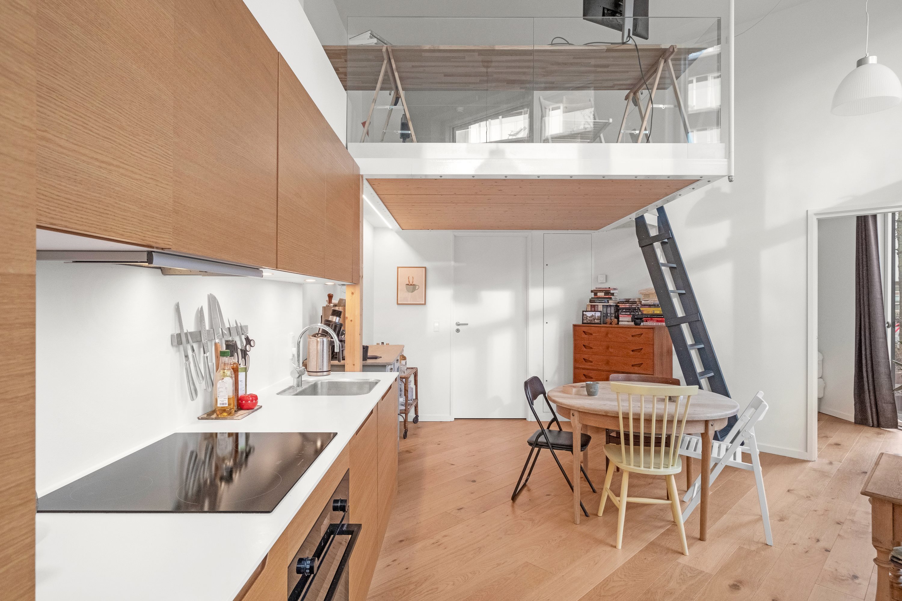 Fremhævet køkken/alrum billede i fuldskærmstilstand. Billede af Irma Pedersens Gade 156, 8000 Aarhus C