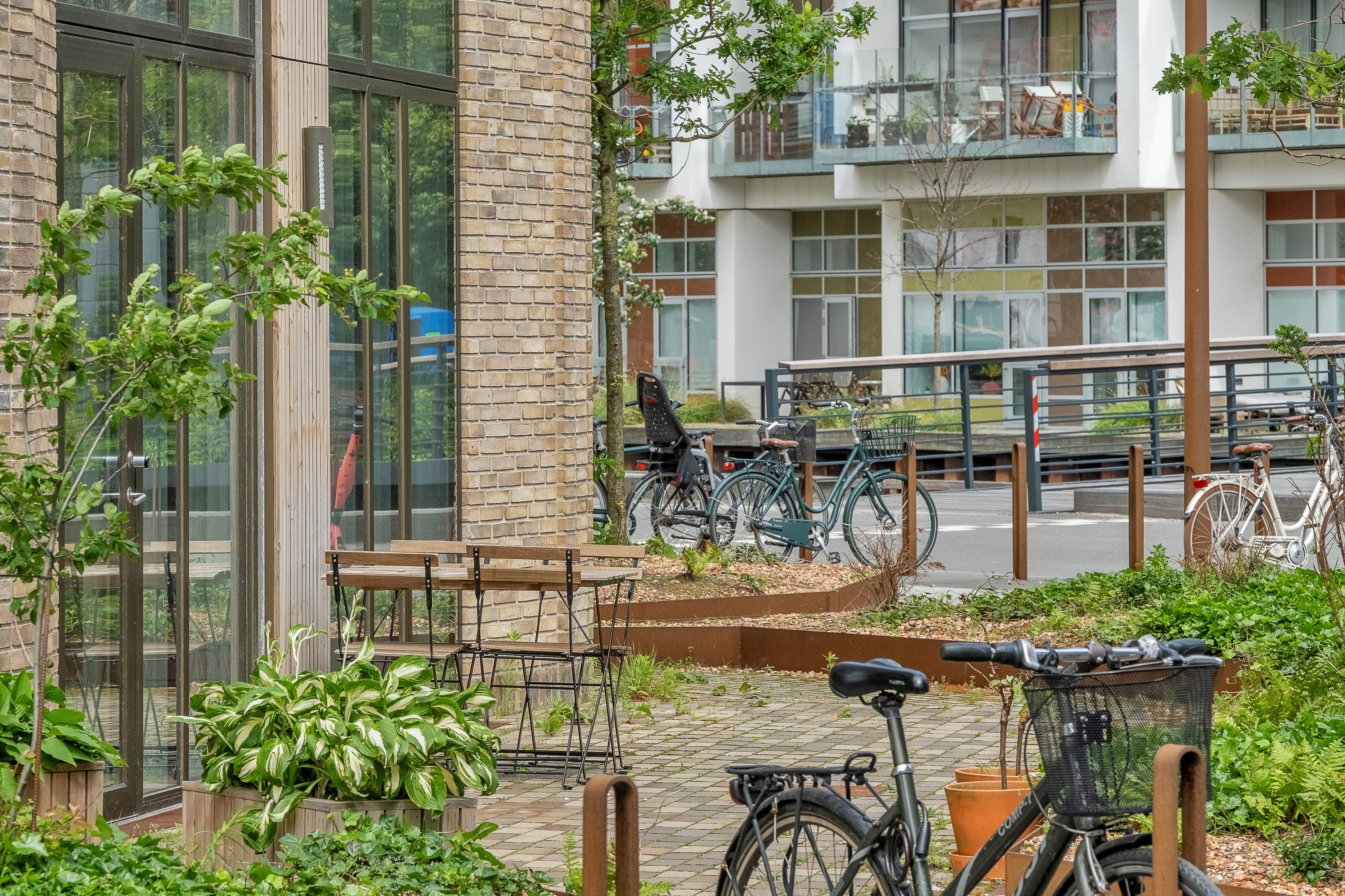 Fremhævet terrasse billede i fuldskærmstilstand. Billede af Irma Pedersens Gade 156, 8000 Aarhus C