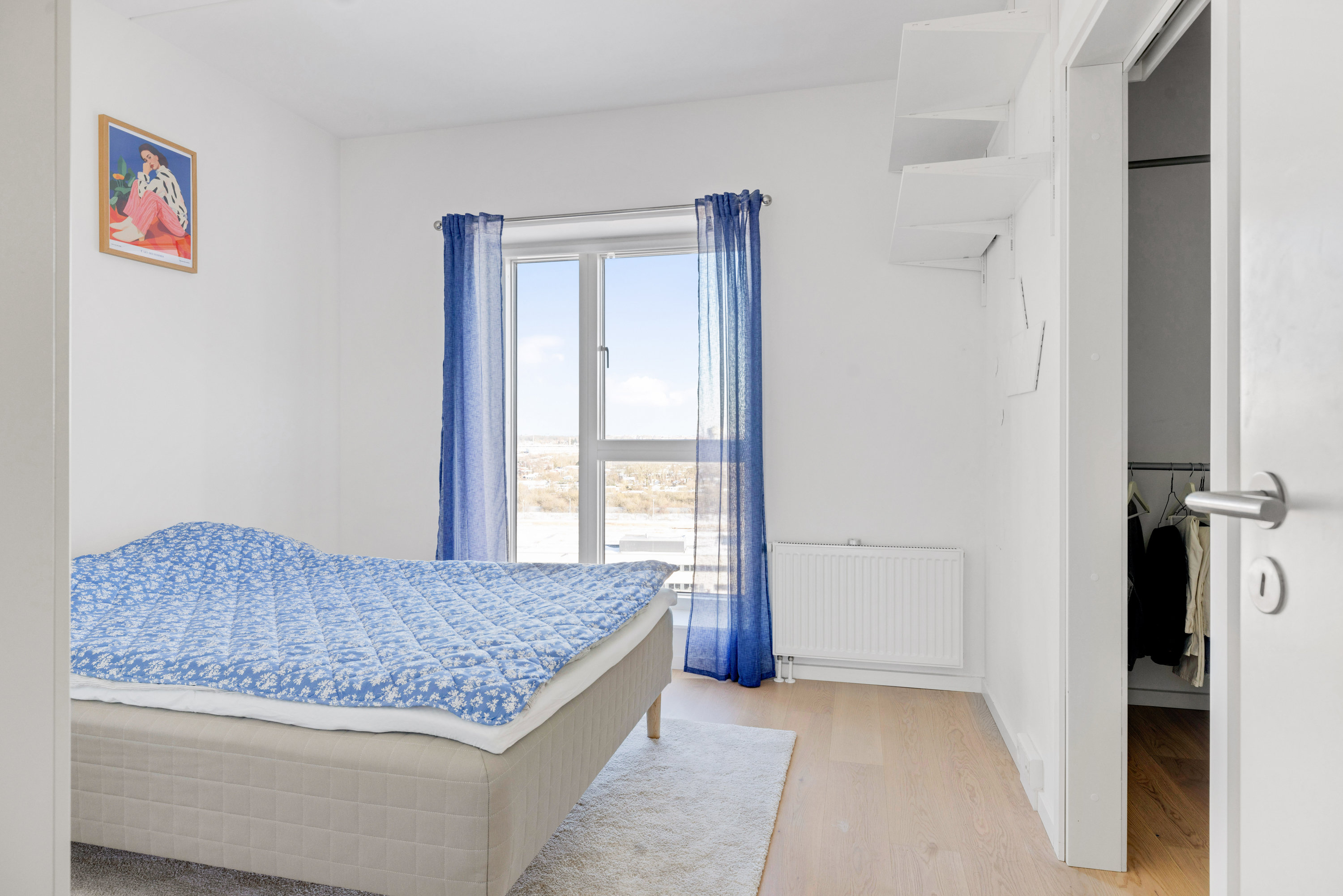 Fremhævet  billede i fuldskærmstilstand. Billede af Robert Jacobsens Vej 1A, 9. tv., 2300 København S