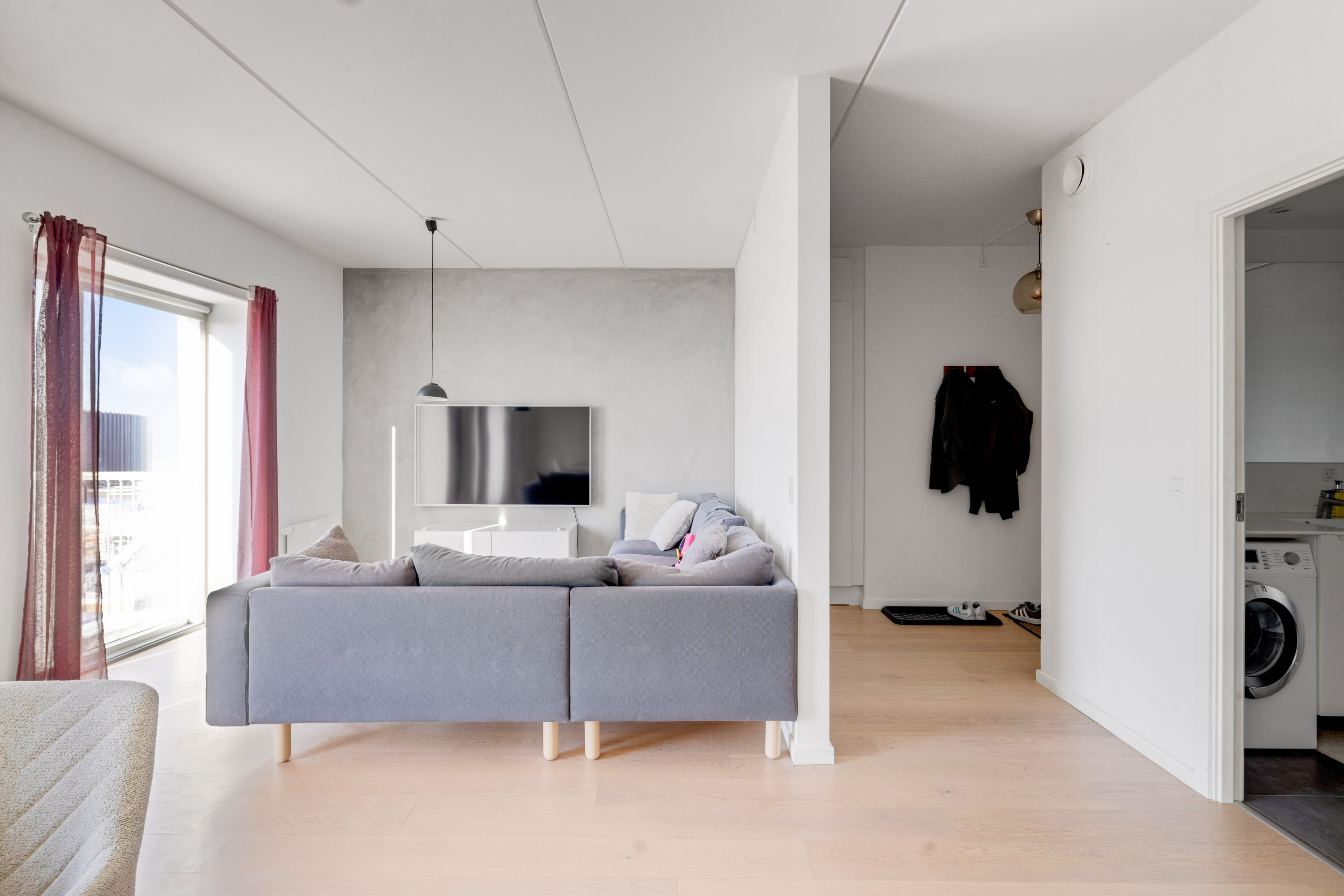 Fremhævet  billede i fuldskærmstilstand. Billede af Robert Jacobsens Vej 1A, 9. tv., 2300 København S