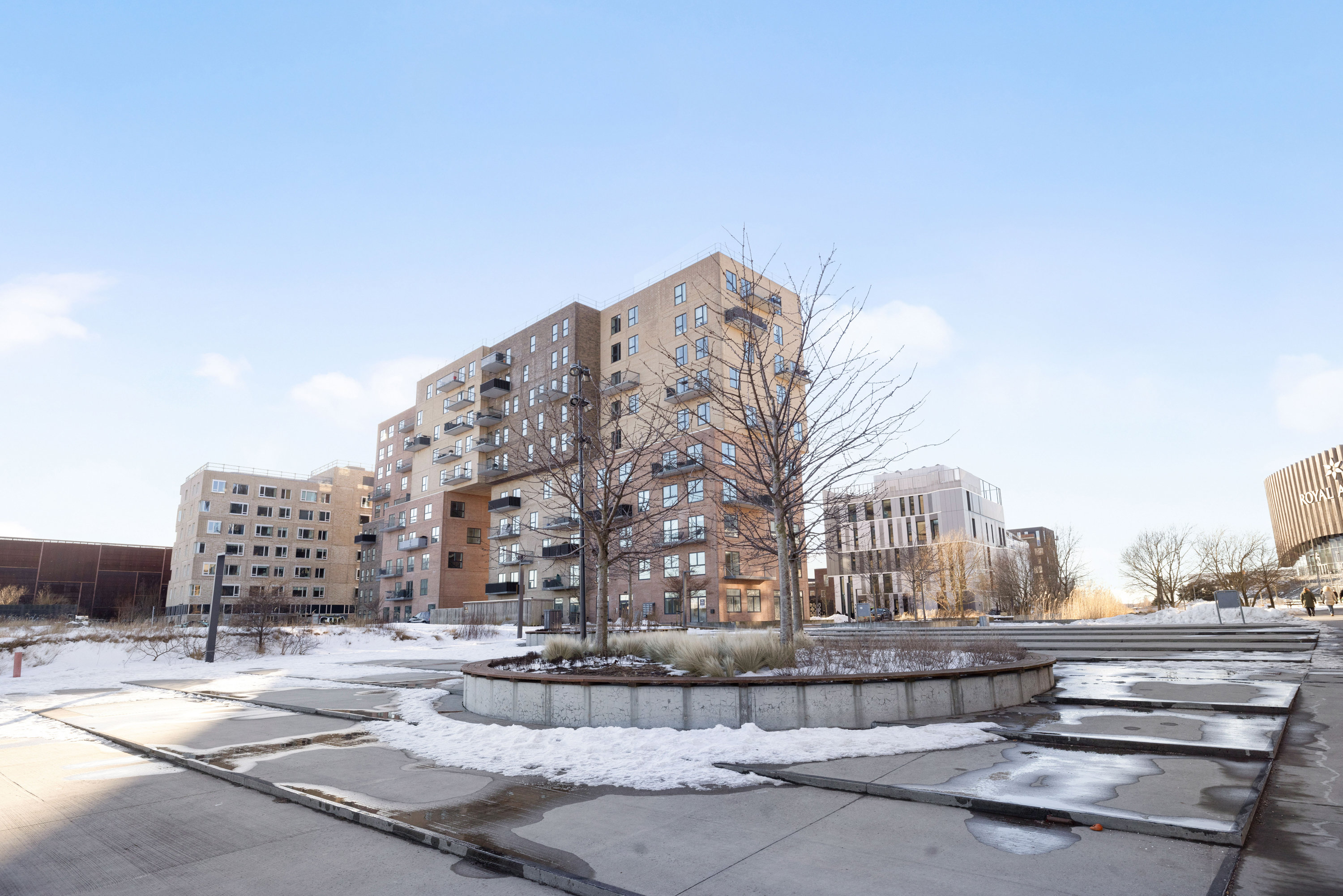 Fremhævet  billede i fuldskærmstilstand. Billede af Robert Jacobsens Vej 1A, 9. tv., 2300 København S