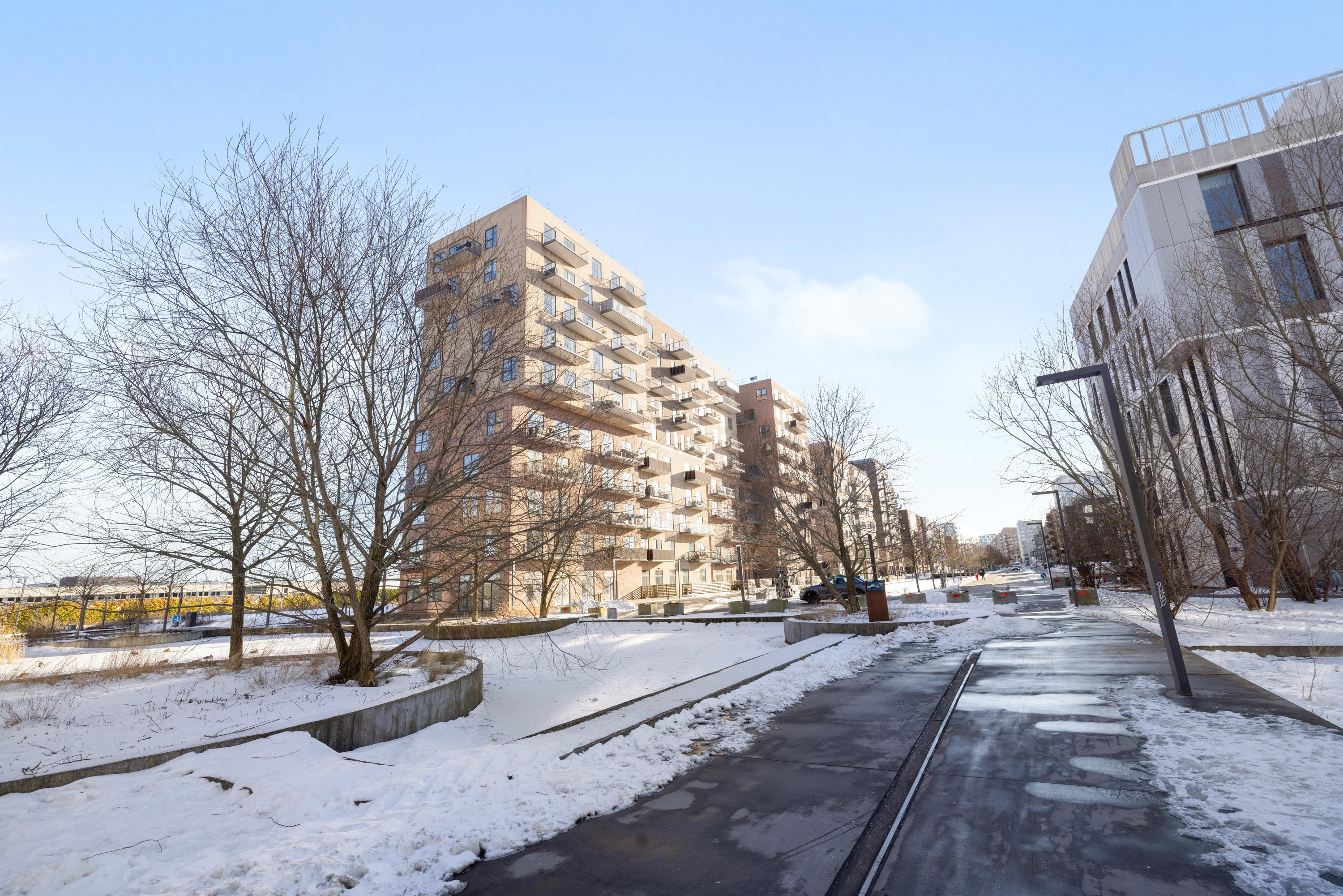 Fremhævet  billede i fuldskærmstilstand. Billede af Robert Jacobsens Vej 1A, 9. tv., 2300 København S