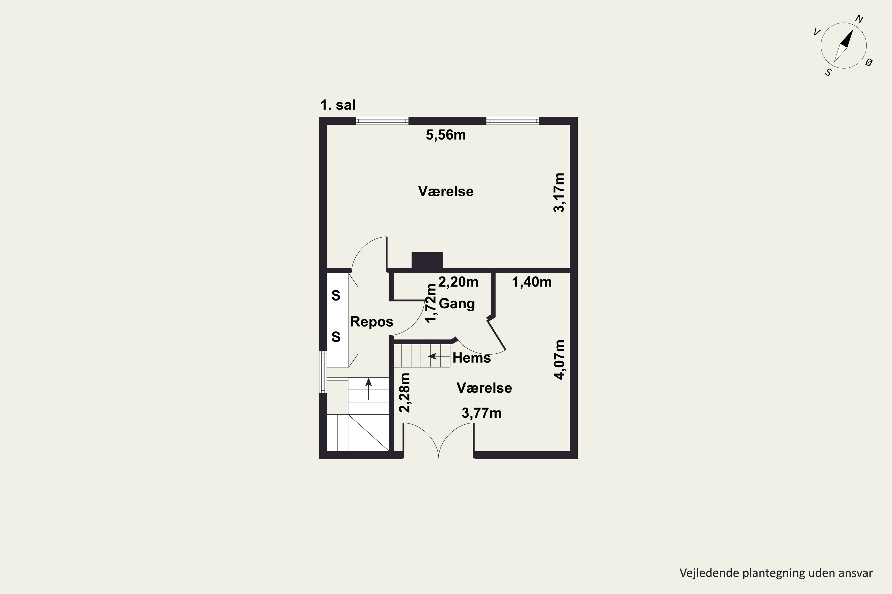 Plantegninger billede af Elmevej 11, Hobro By, 9500 Hobro