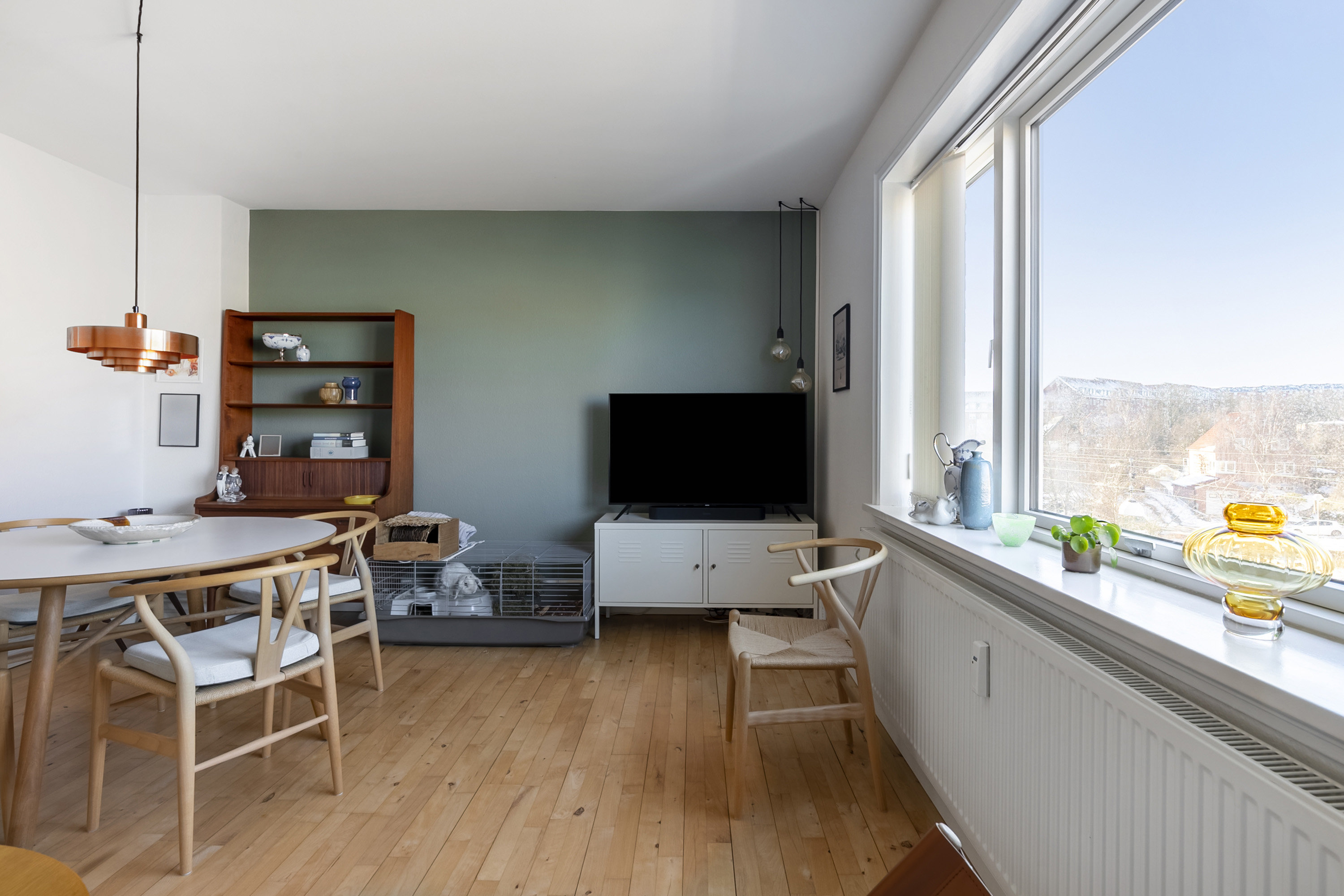 Fremhævet spisestue billede i fuldskærmstilstand. Billede af Nordre Ringgade 98, 3. th., Trøjborg, 8200 Aarhus N