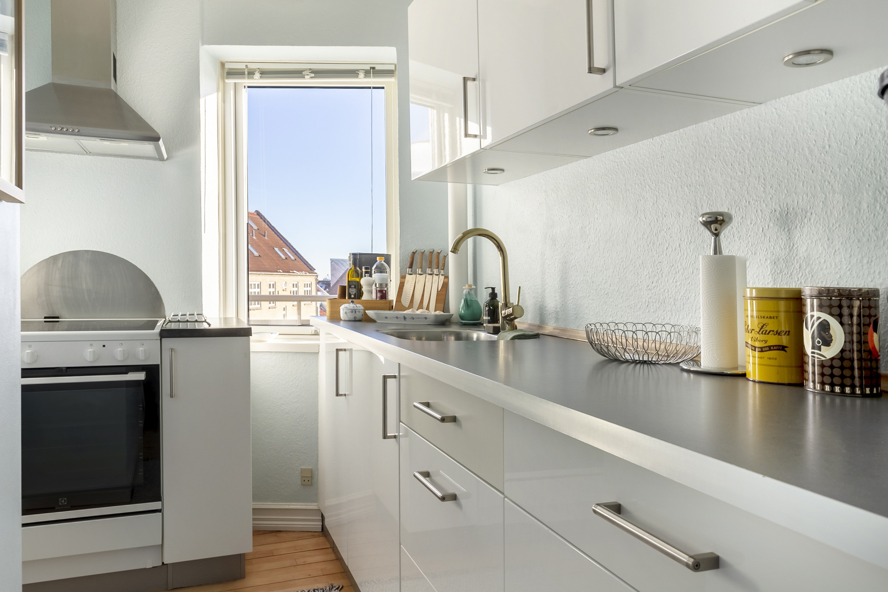 Fremhævet køkken billede i fuldskærmstilstand. Billede af Nordre Ringgade 98, 3. th., Trøjborg, 8200 Aarhus N