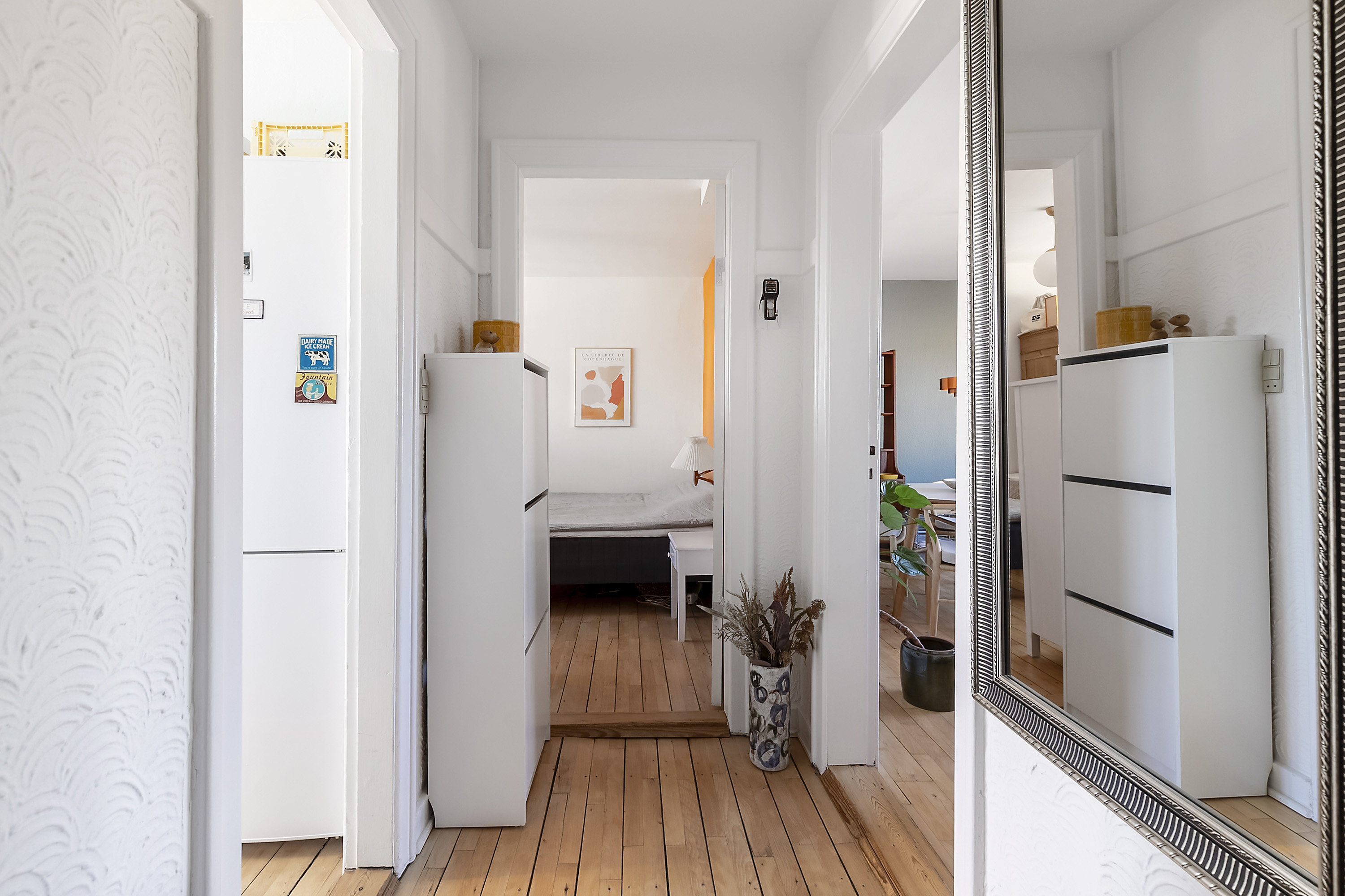 Fremhævet soveværelse billede i fuldskærmstilstand. Billede af Nordre Ringgade 98, 3. th., Trøjborg, 8200 Aarhus N