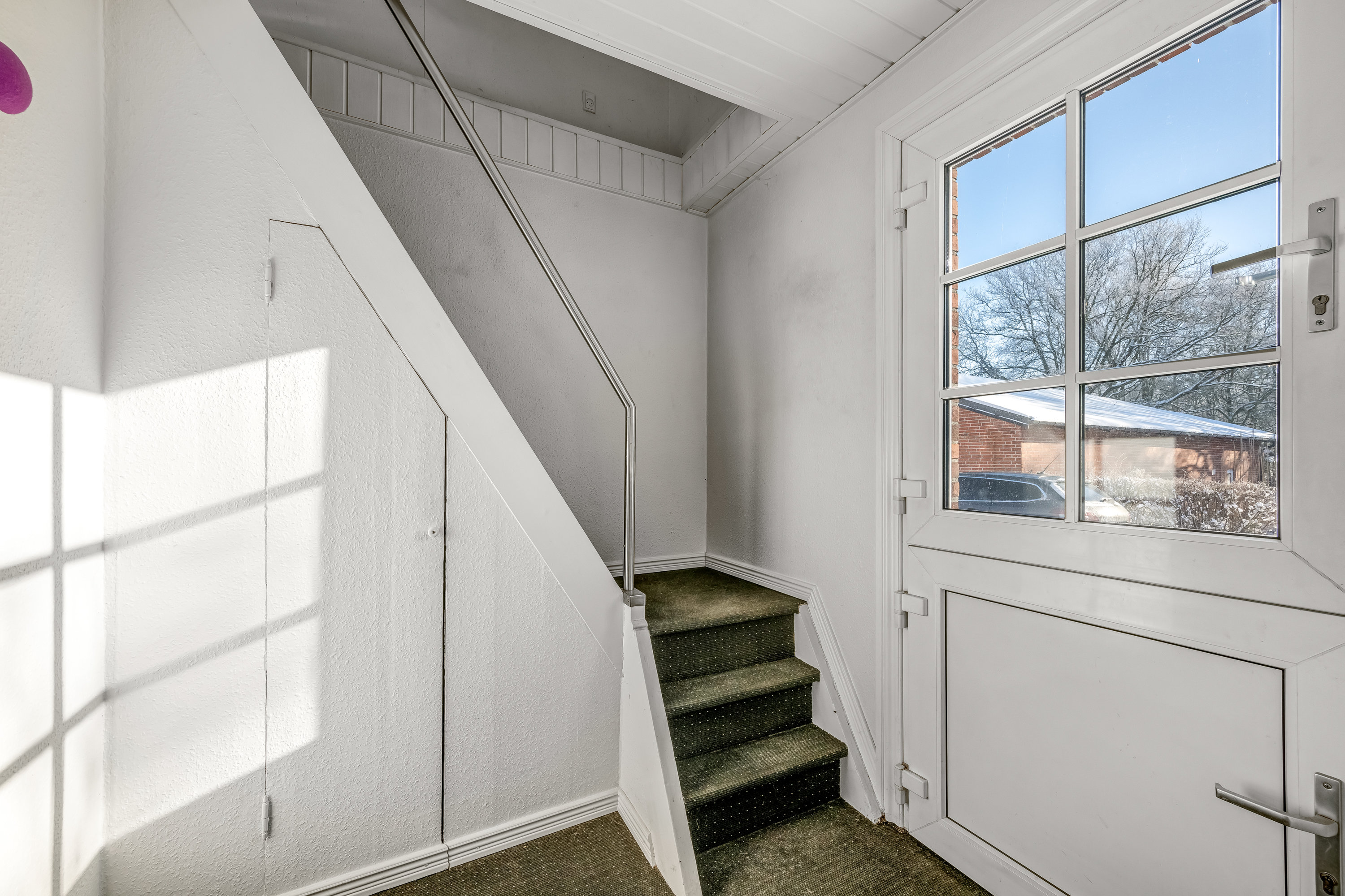 Fremhævet trappe billede i fuldskærmstilstand. Billede af Nissengårdevej 8, Sdr Bork, 6893 Hemmet