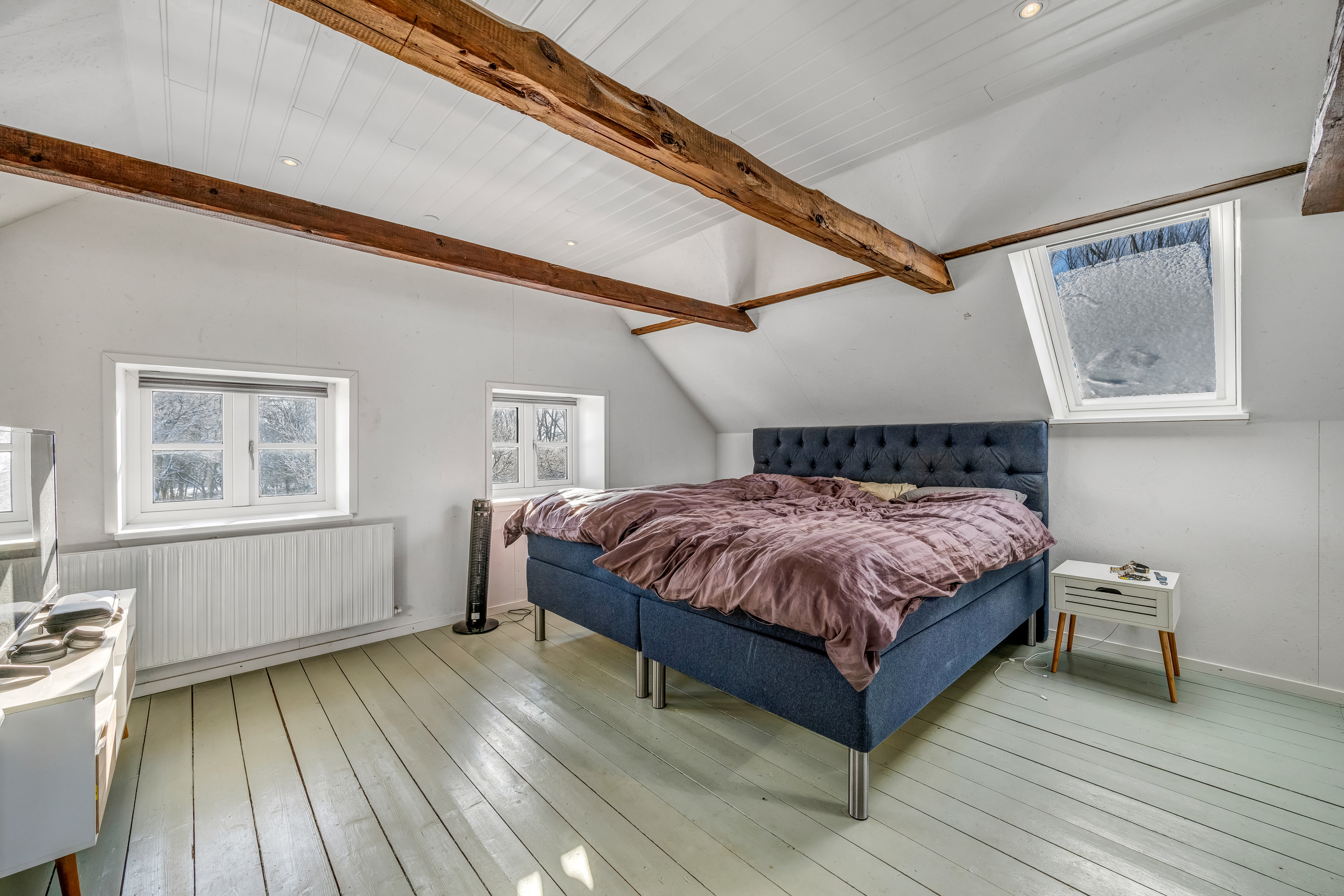 Fremhævet soveværelse billede i fuldskærmstilstand. Billede af Nissengårdevej 8, Sdr Bork, 6893 Hemmet