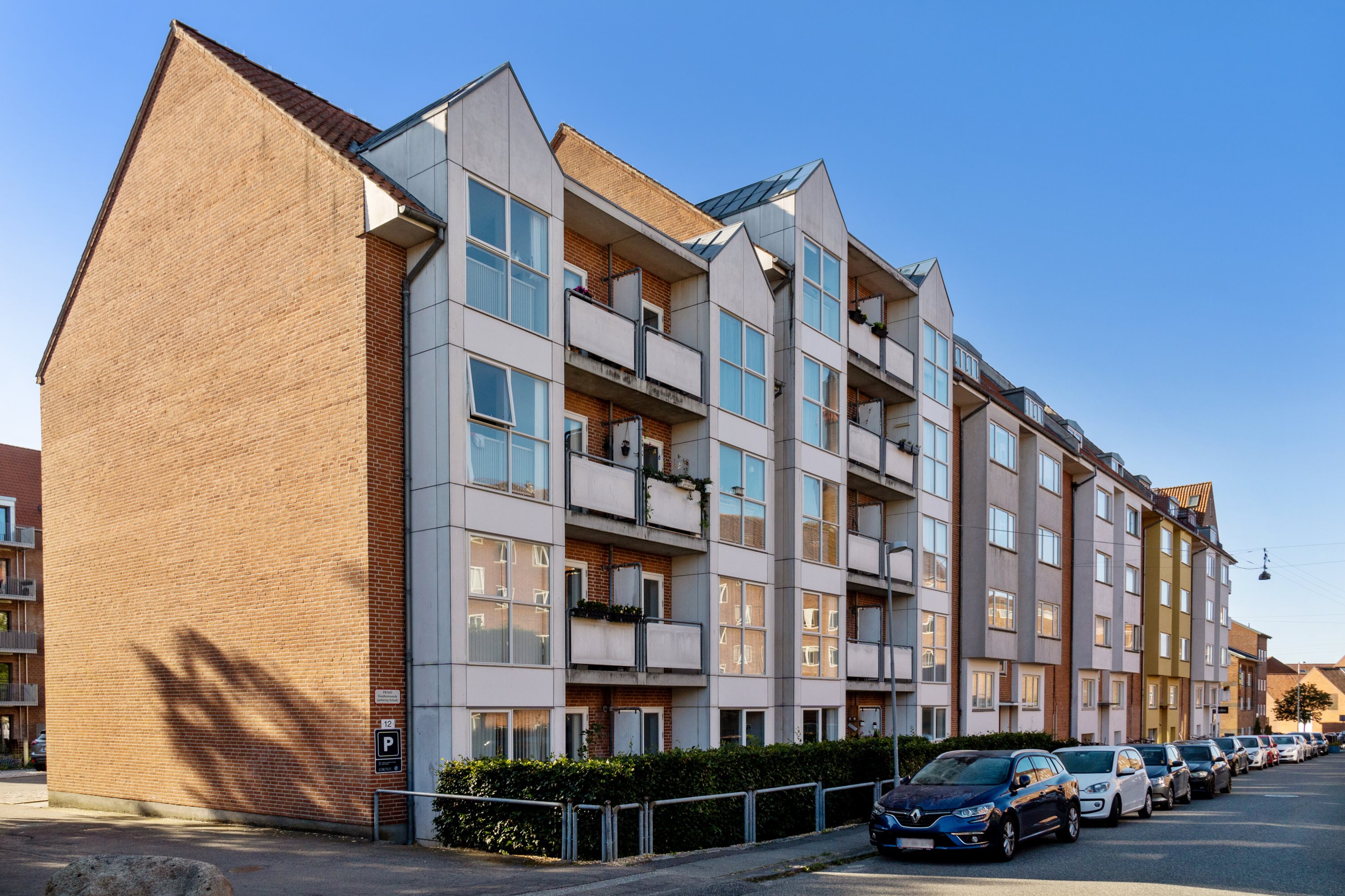 Fremhævet facade billede i fuldskærmstilstand. Billede af Barthsgade 12B, st.. tv., Trøjborg , 8200 Aarhus N
