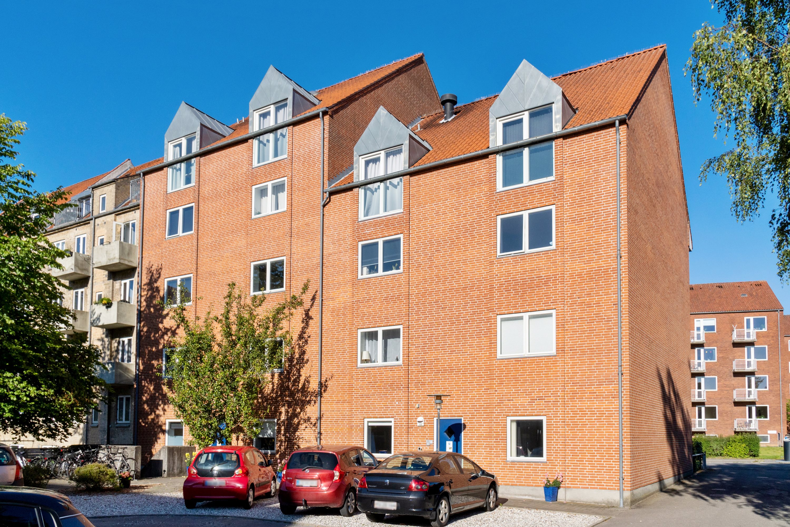 Fremhævet facade billede i fuldskærmstilstand. Billede af Barthsgade 12B, st.. tv., Trøjborg , 8200 Aarhus N