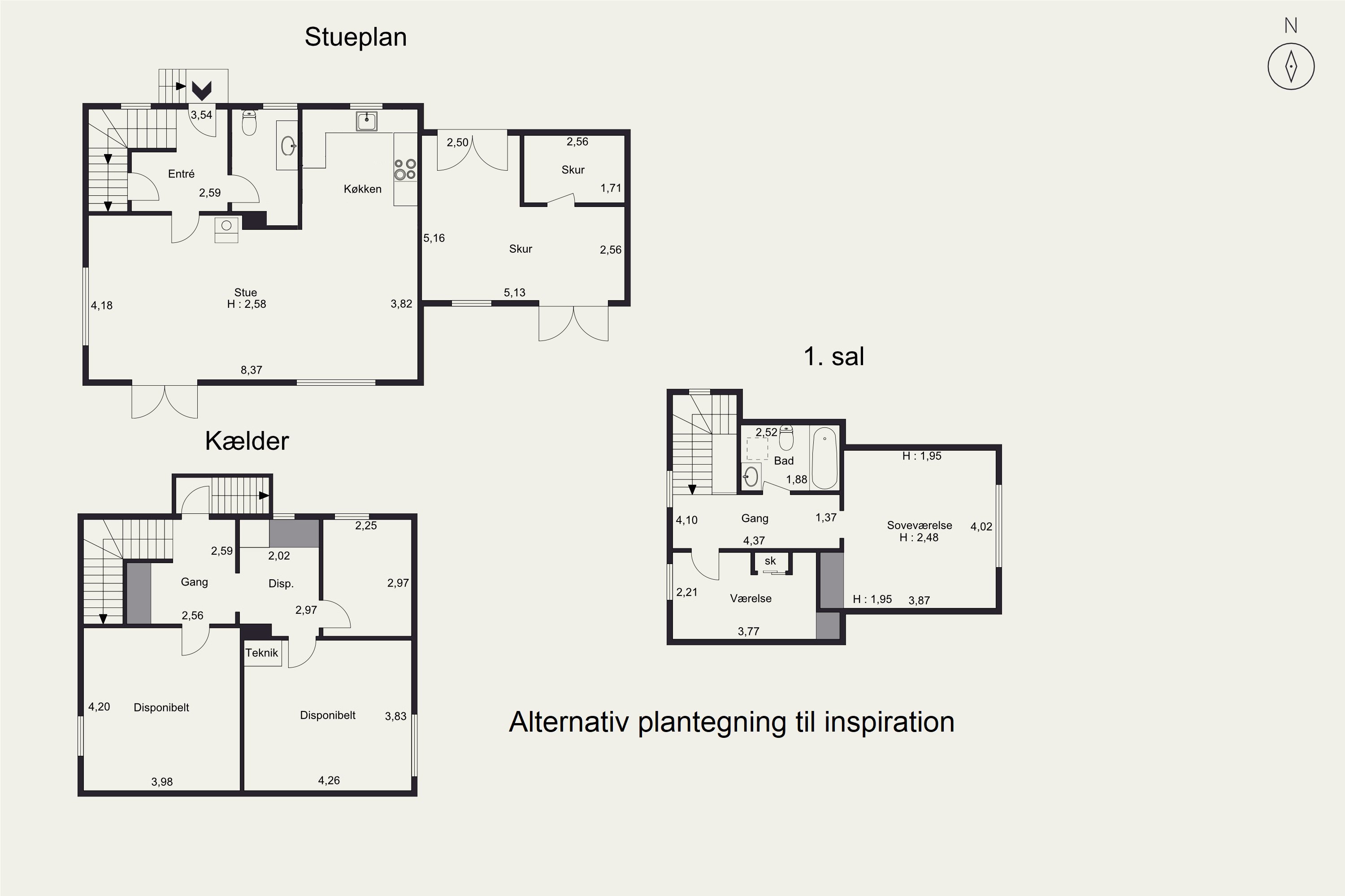 Plantegninger billede af Varnæsvej 514, Felstedskov, 6200 Aabenraa